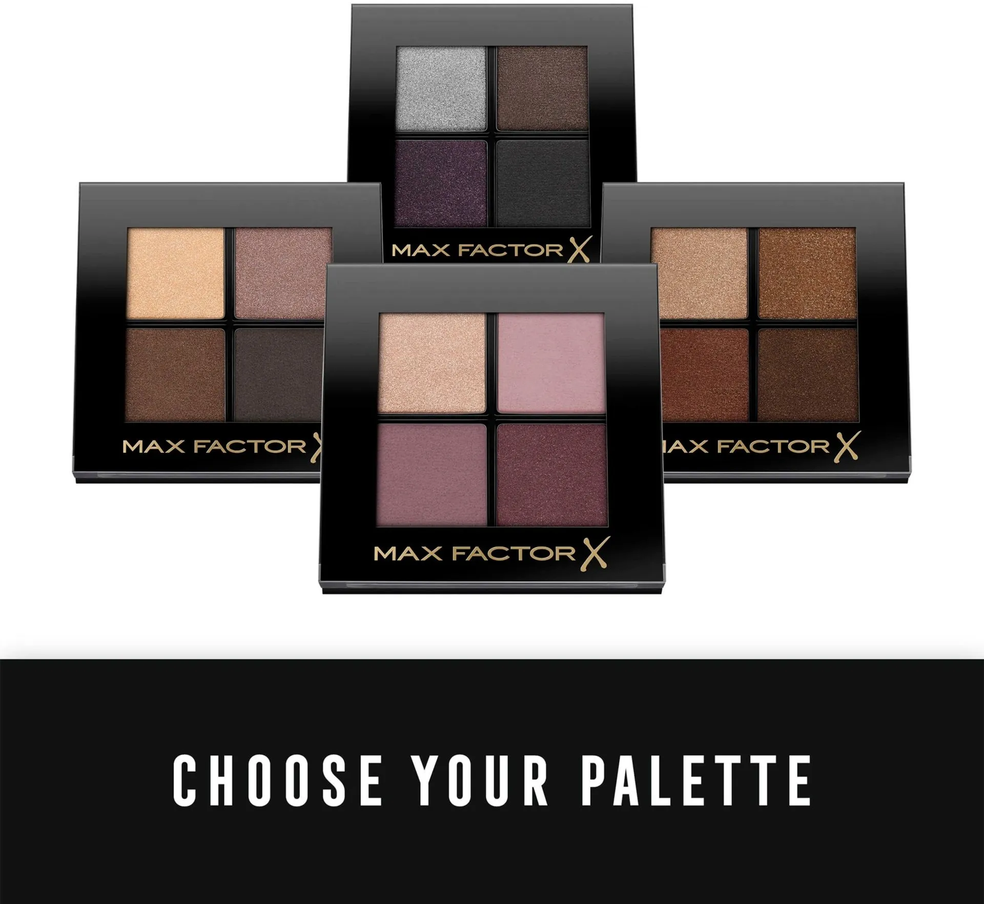 Max Factor Colour X-pert Soft Touch Palette 02 Crushed Bloom 4,3 g luomiväripaletti - 6