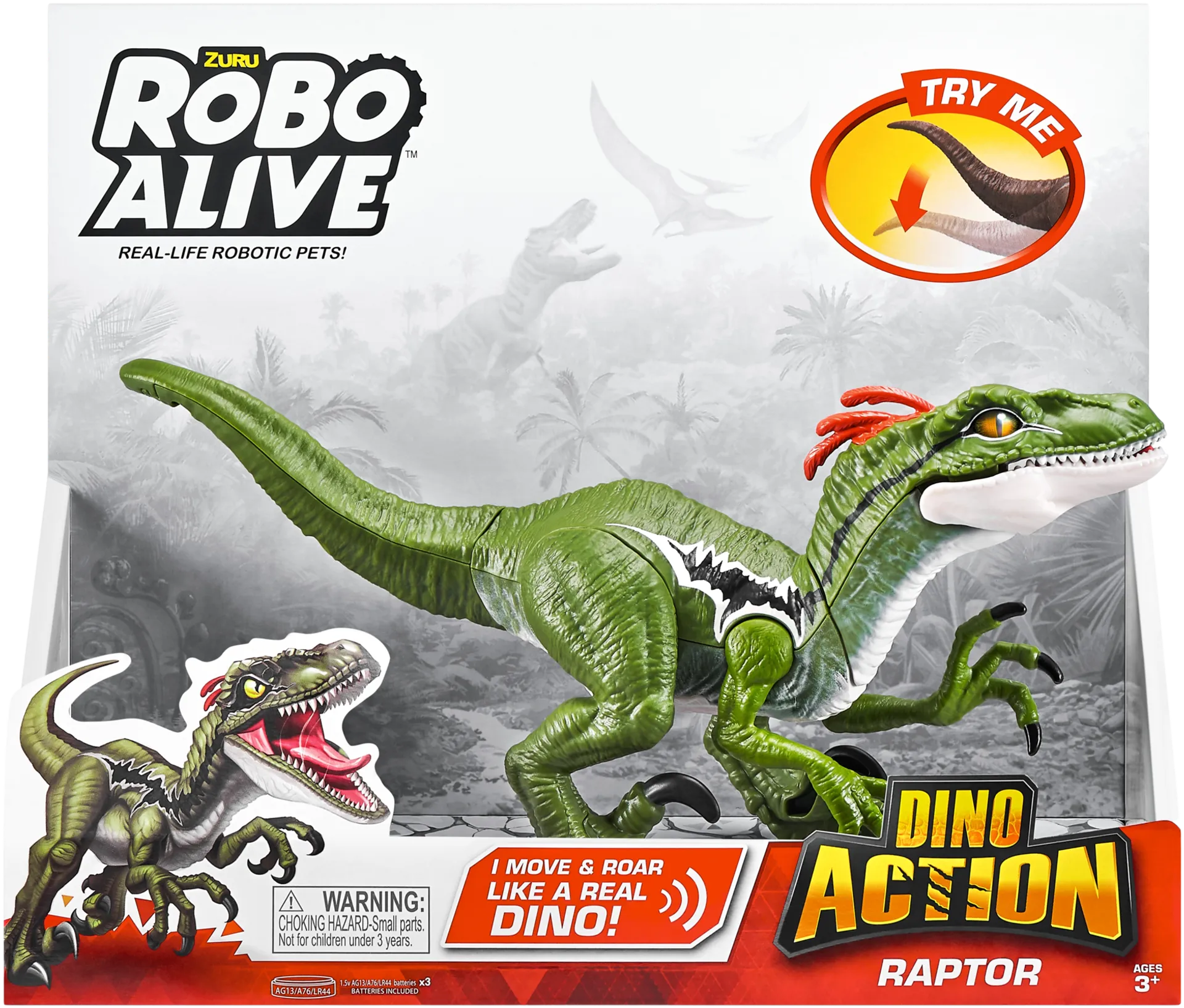 Robo Alive robottidinosaurus Dino Action Raptor - 2