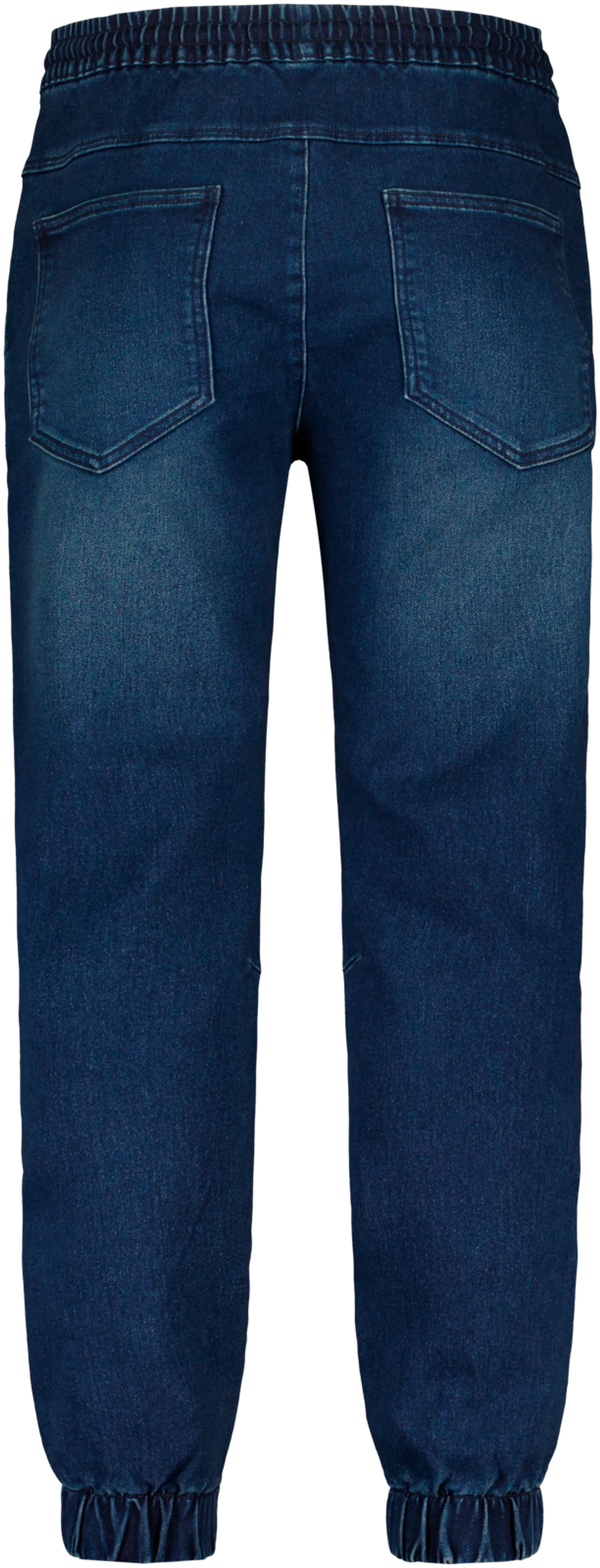 WKLY. miesten denim-joggerit 202W312415 - Indigo slightly tinted - 2