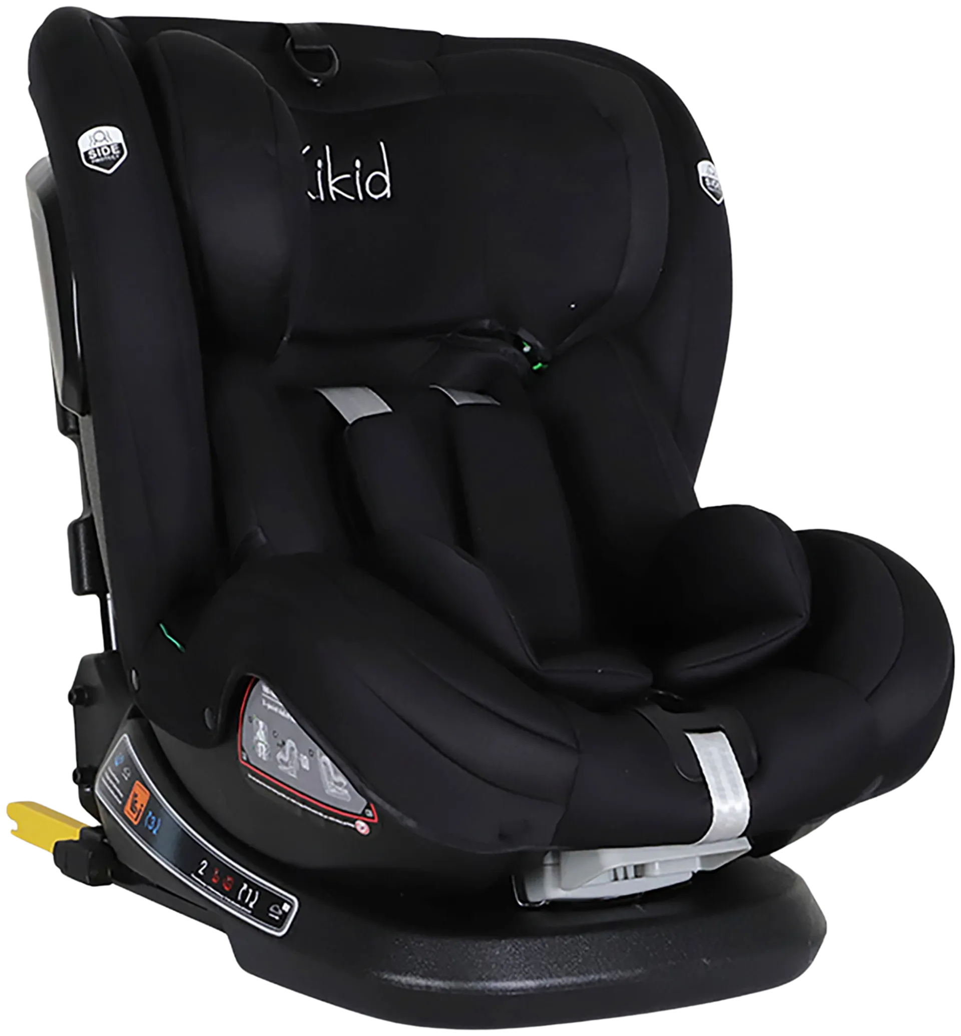 Kikid Turvaistuin Premium 40-150cm i-Size 360 ISOFIX R129, musta - 2