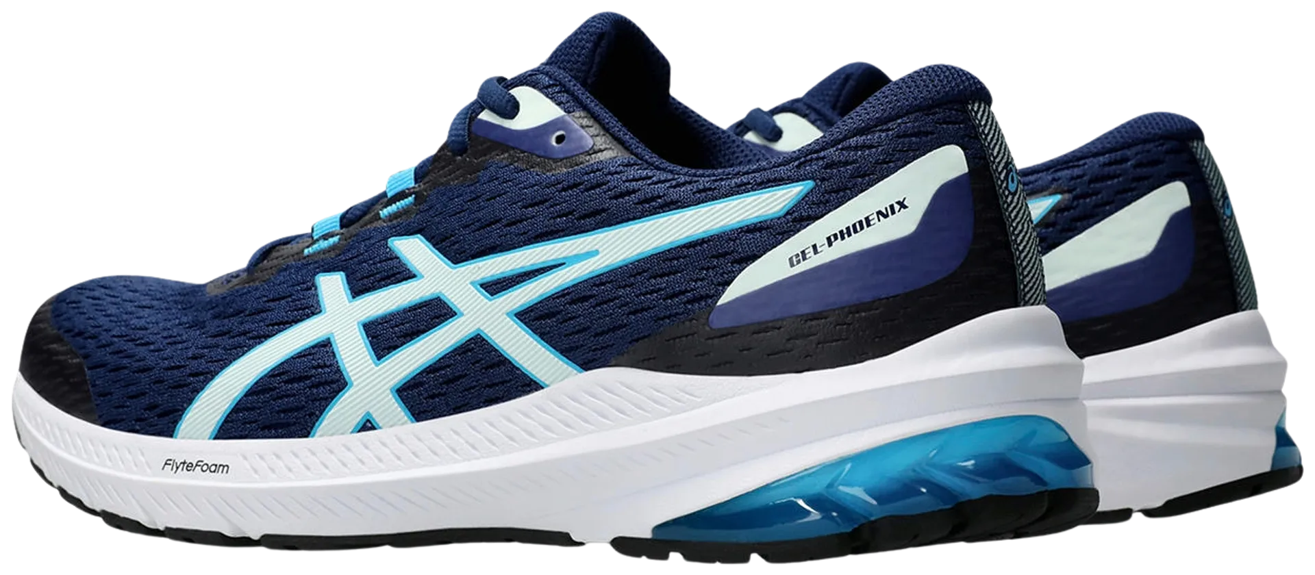 Miesten juoksukengät Asics Gel-Phoenix 12 - BLUE EXPANSE/DIGITAL AQUA - 3