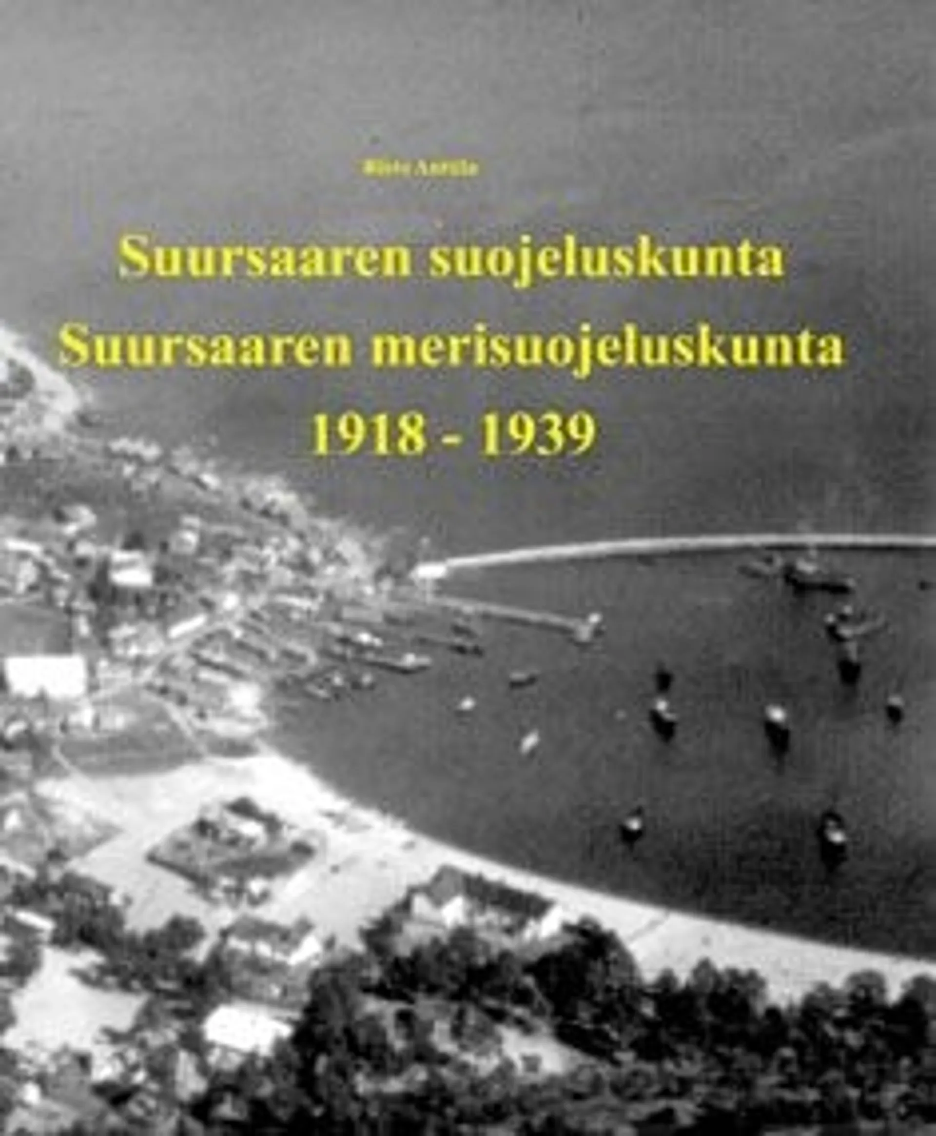 Anttila, Suursaaren suojeluskunta - Suursaaren merisuojeluskunta 1918-1939