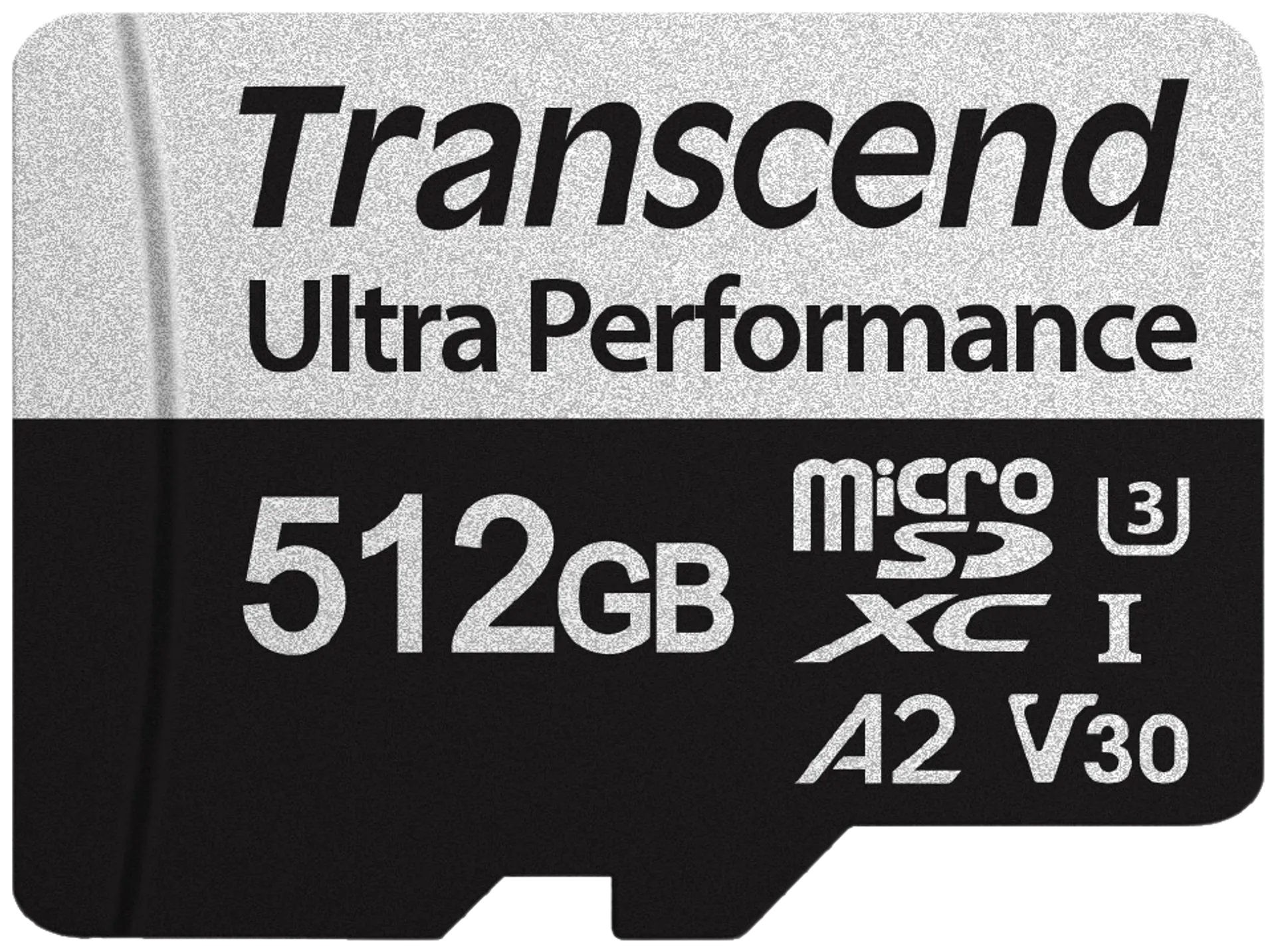 Transcend 340S 512GB U3 microSDXC muistikortti (R160 W125 MB/s) - 1