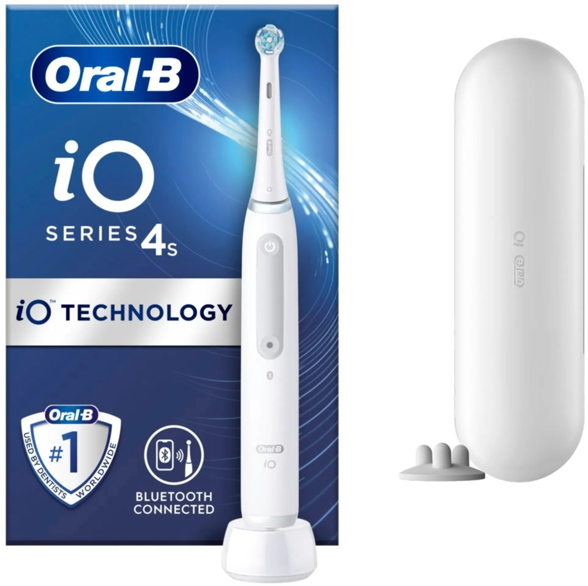 Oral-B iO 4S White -Sähköhammasharja Braun-tekniikalla - 1