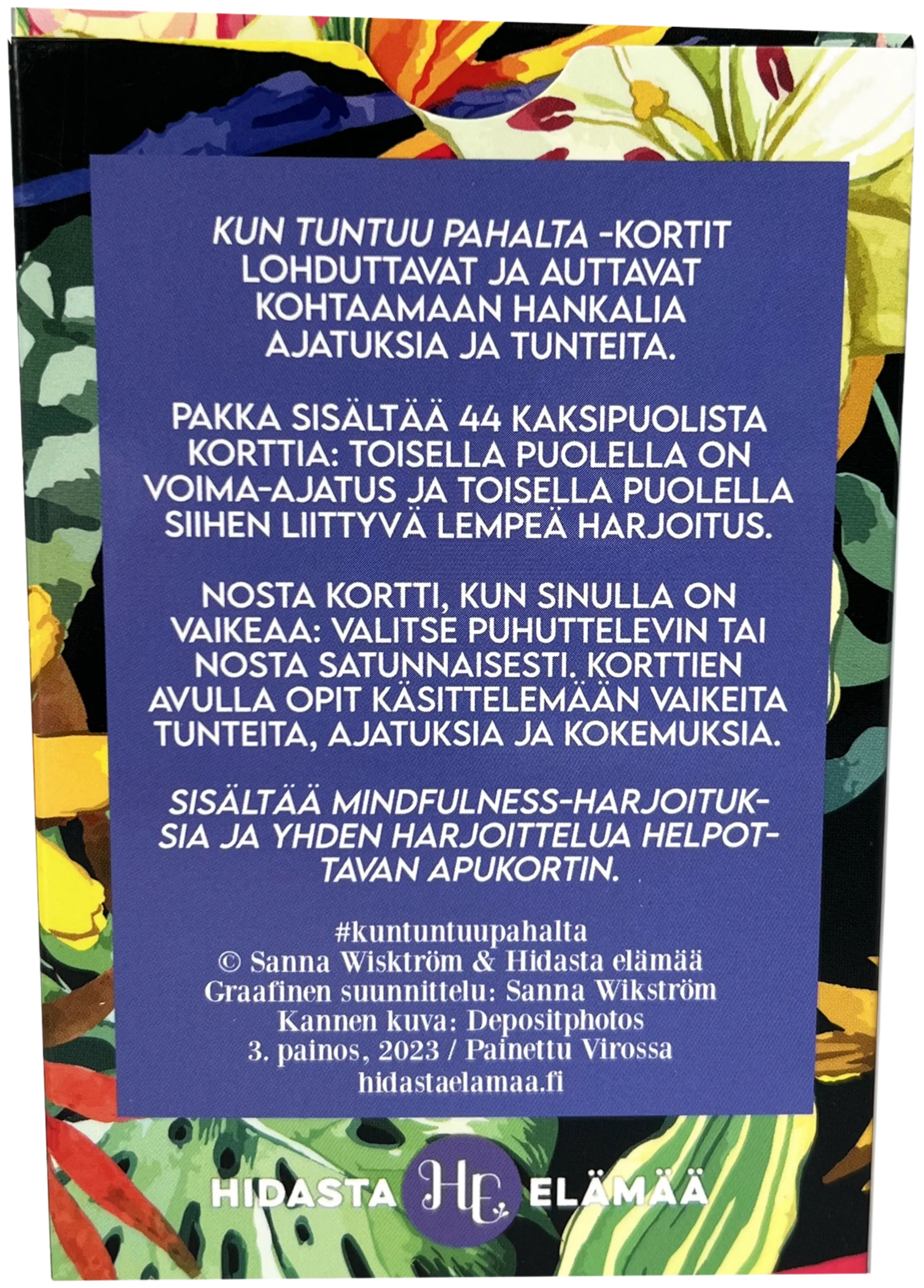 Hidasta elämää, Kun tuntuu pahalta - Lohtukortit - 3