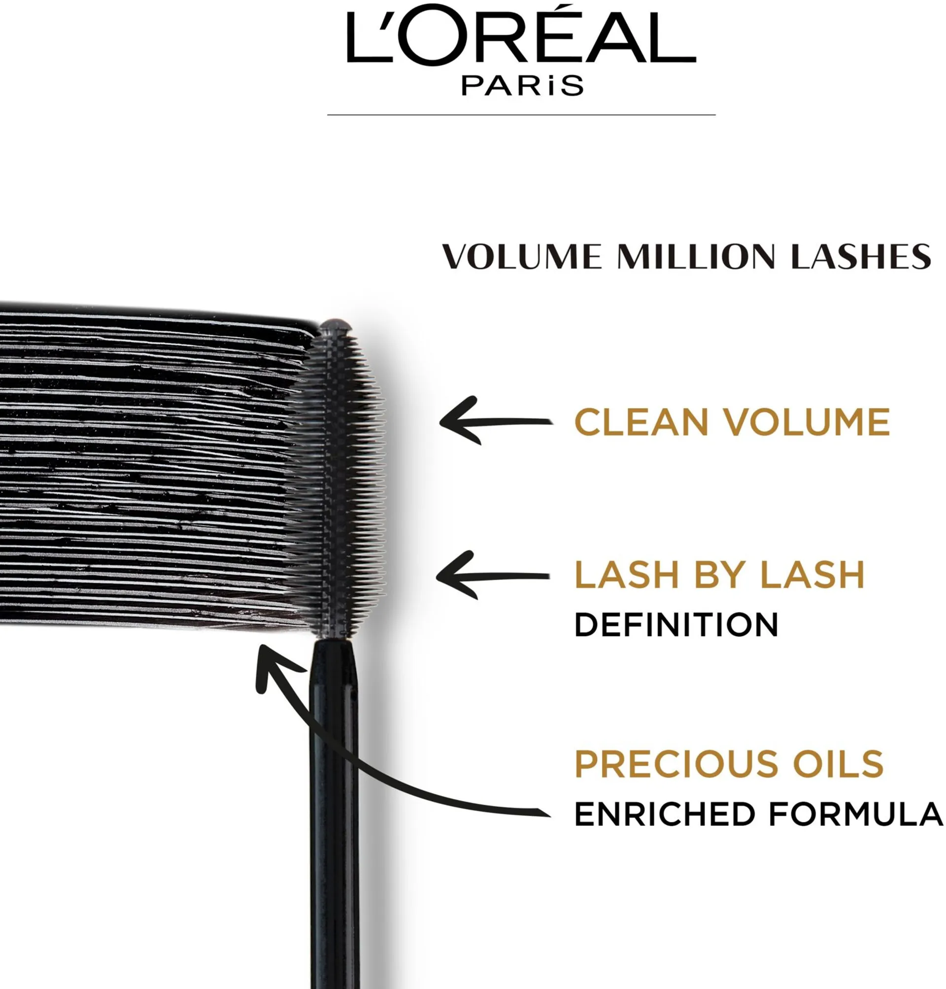 L'Oréal Paris Volume Million Lashes Black Maskara 10,7ml - 4