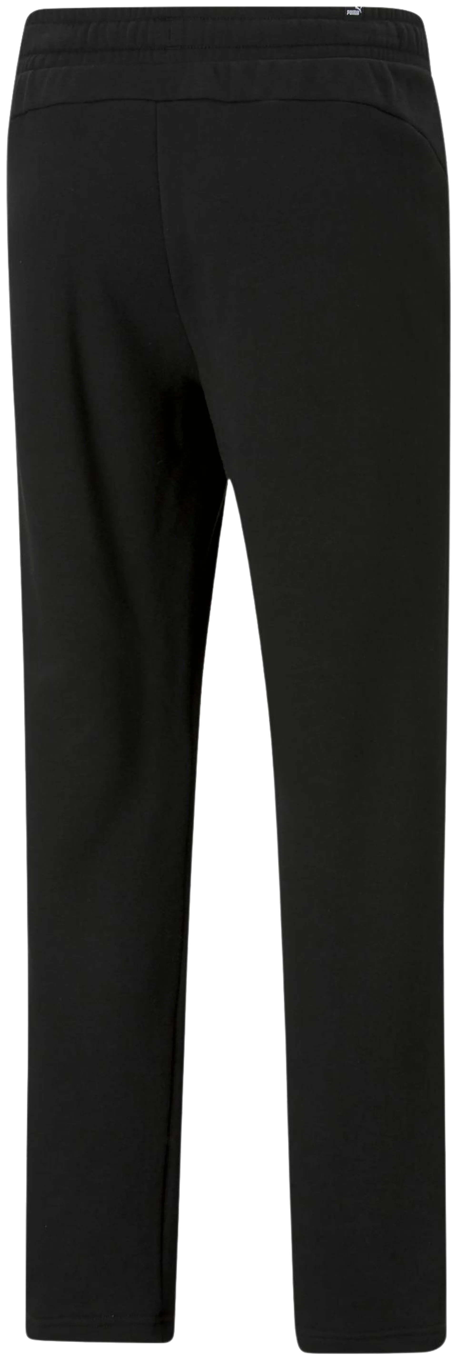 Puma miesten collegehousut ESS Logo Pants TR op - BLACK - 2