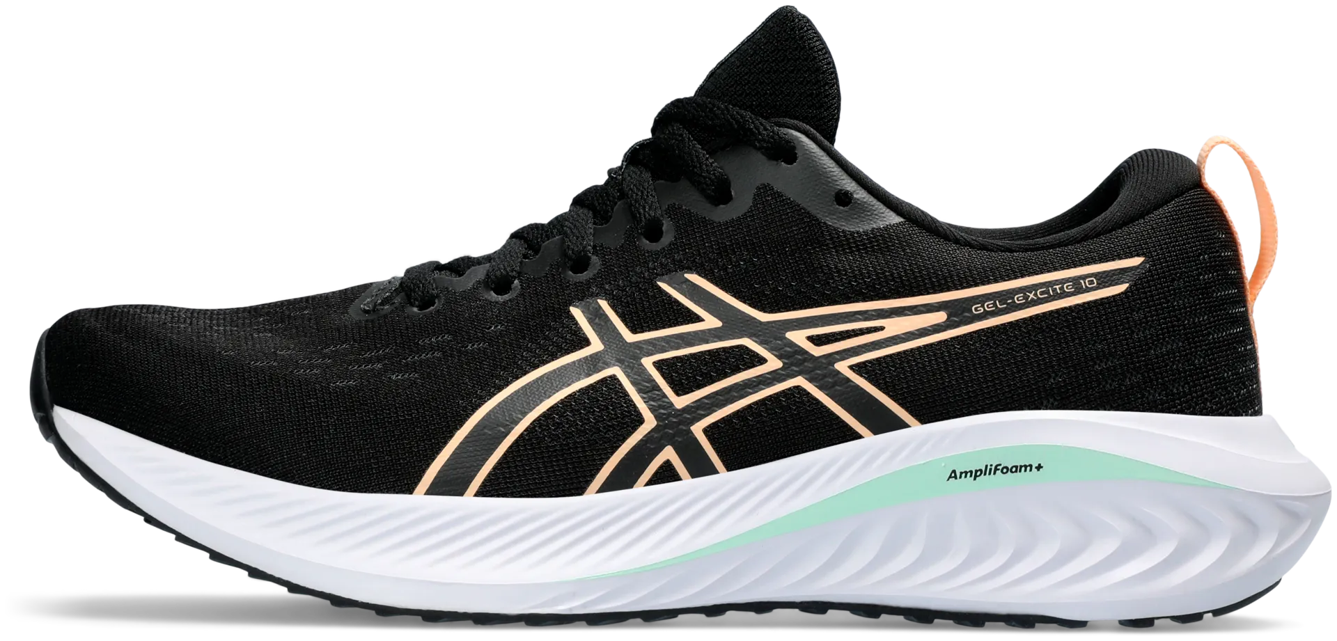 Asics naisten juoksujalkine Gel-Excite 10 - BLACK/APRICOT CRUSH - 3