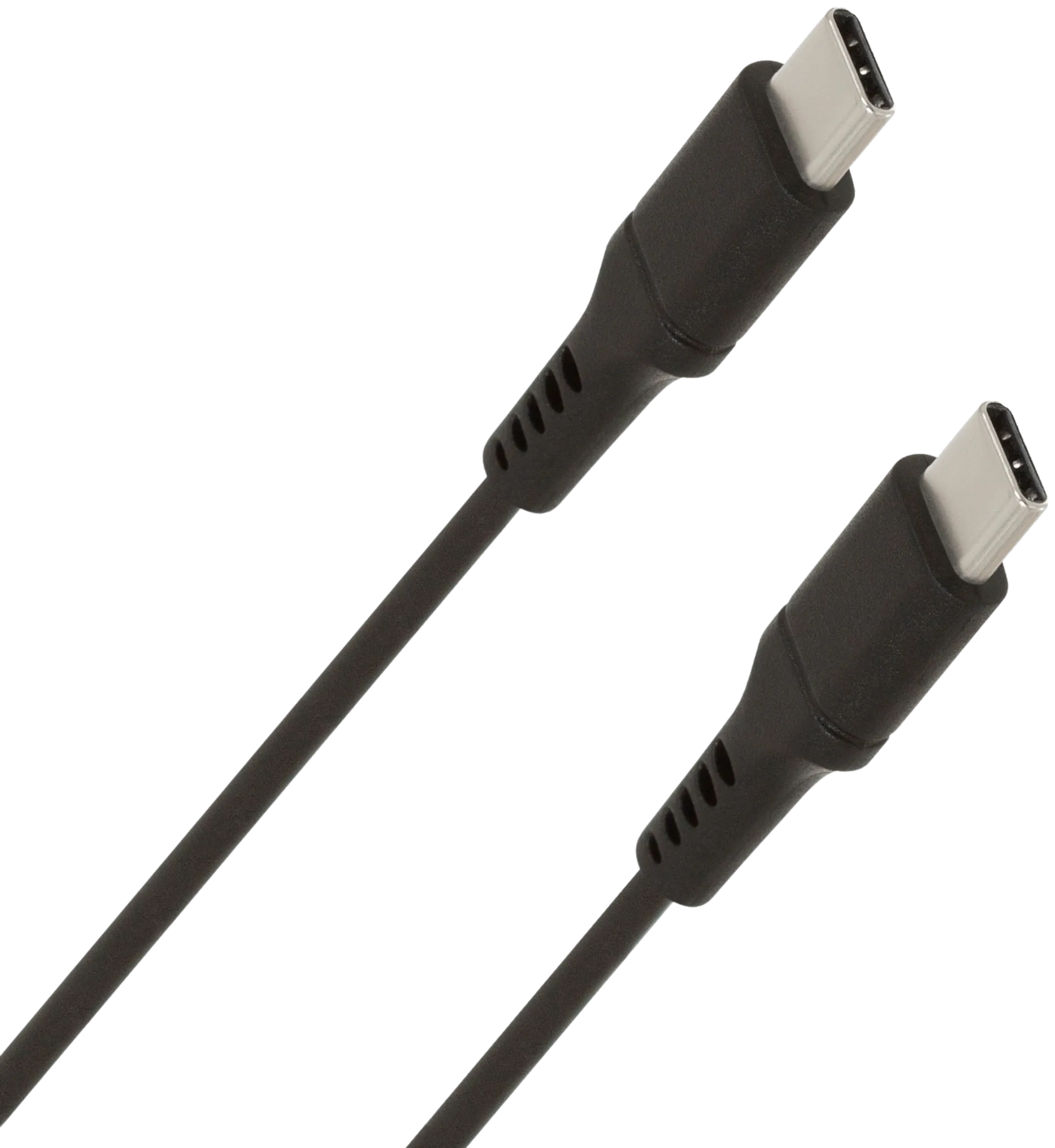 Wave 100W Datakaapeli, USB Type-C -> USB Type-C (480 Mbps), 2m, Musta - 2