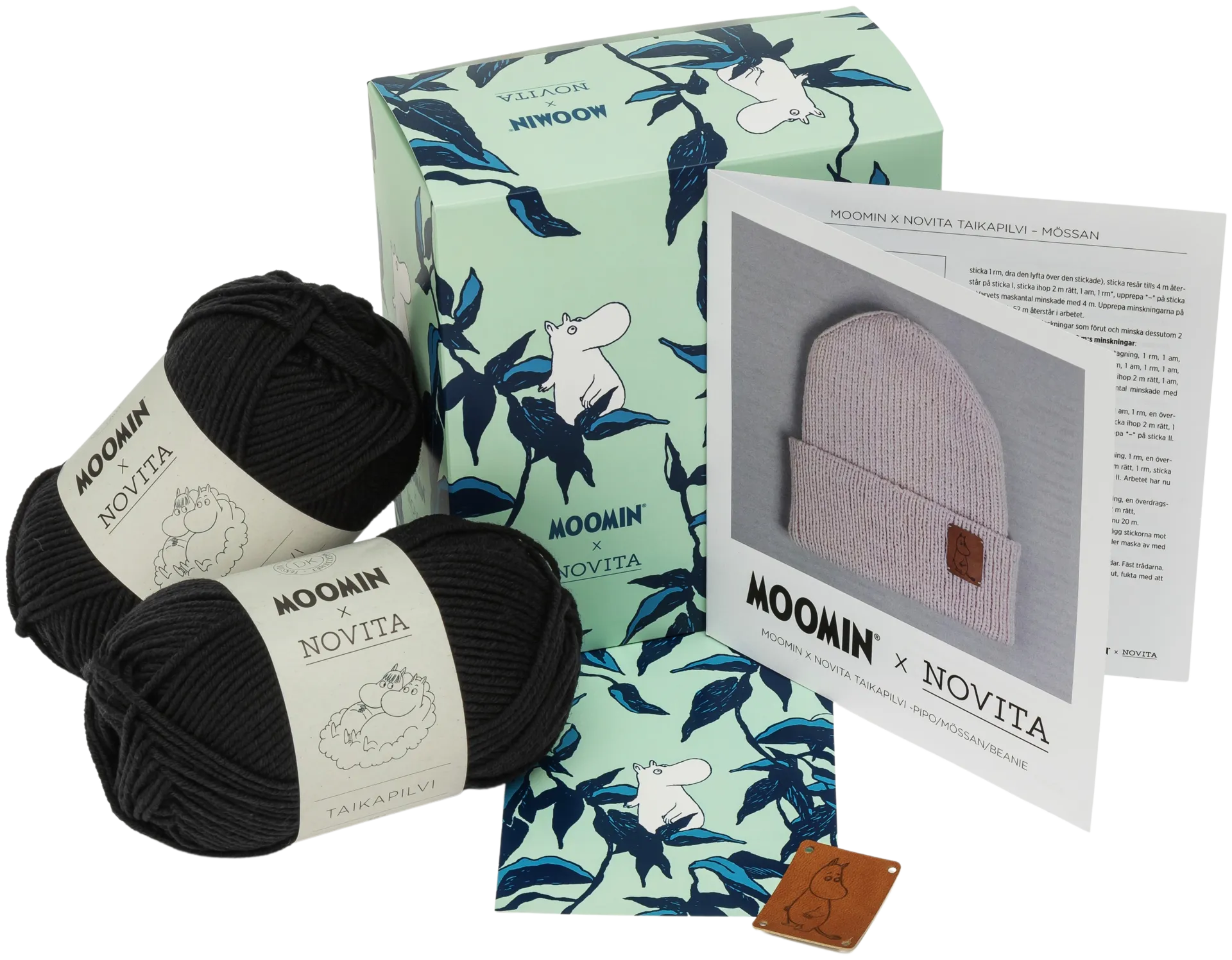 Moomin x Novita Beanie Pipo Kit noki