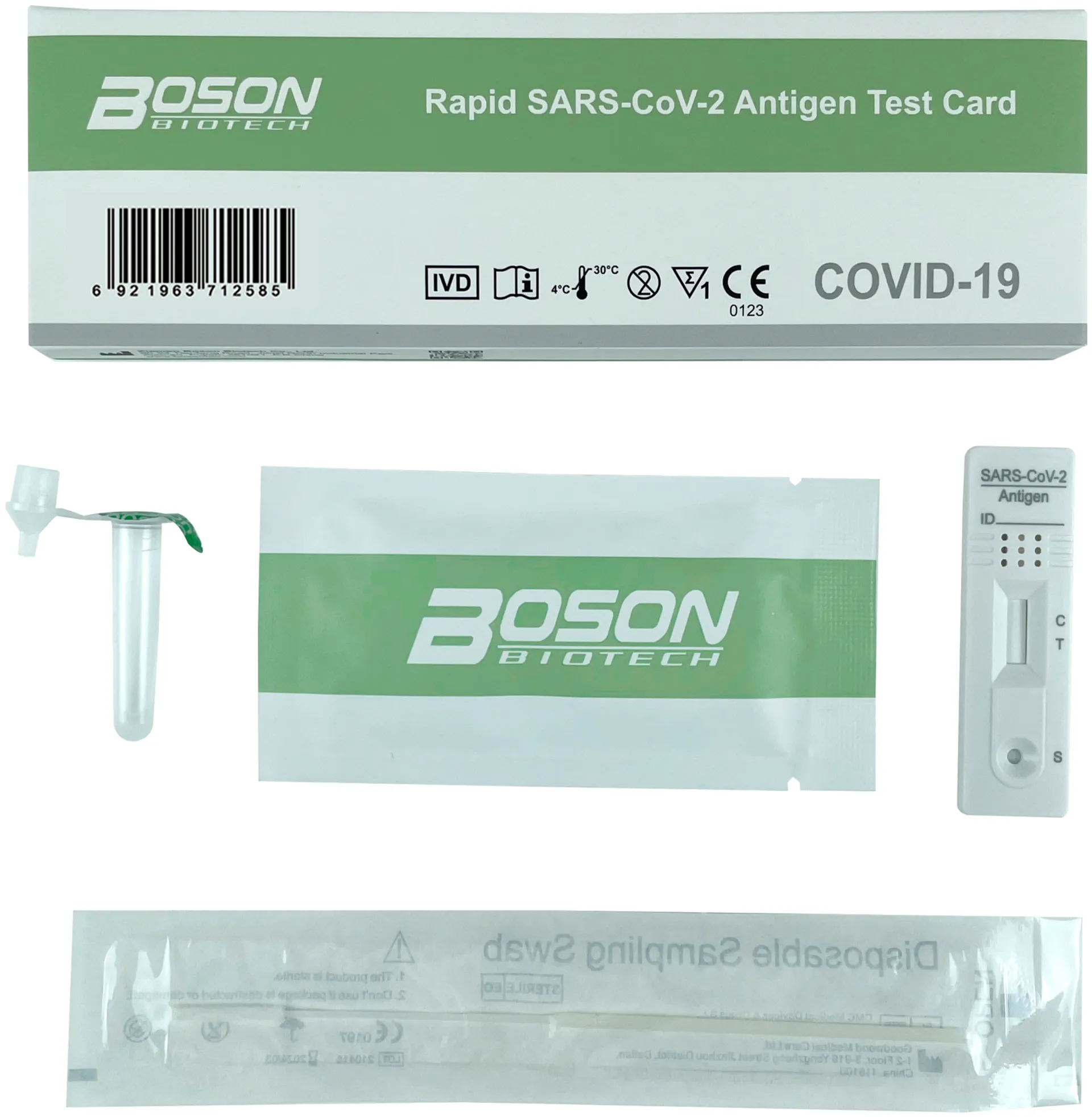 Boson Sars-Cov-2 antigeenipikatesti - 2