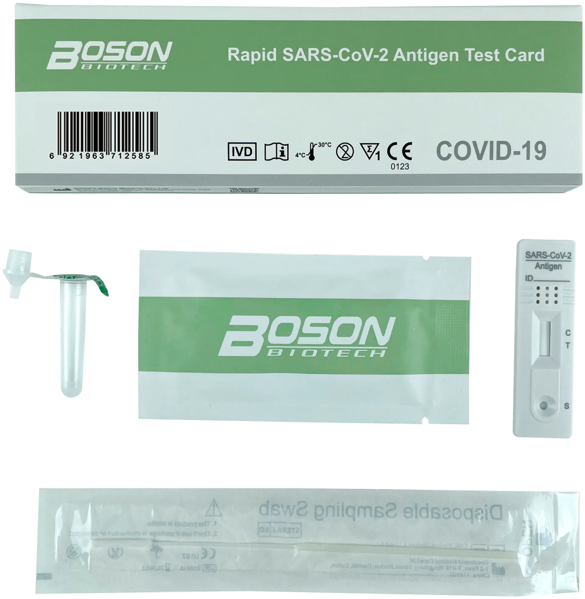 Boson SARS-CoV-2-Antigeenipikatesti 1kpl - 2