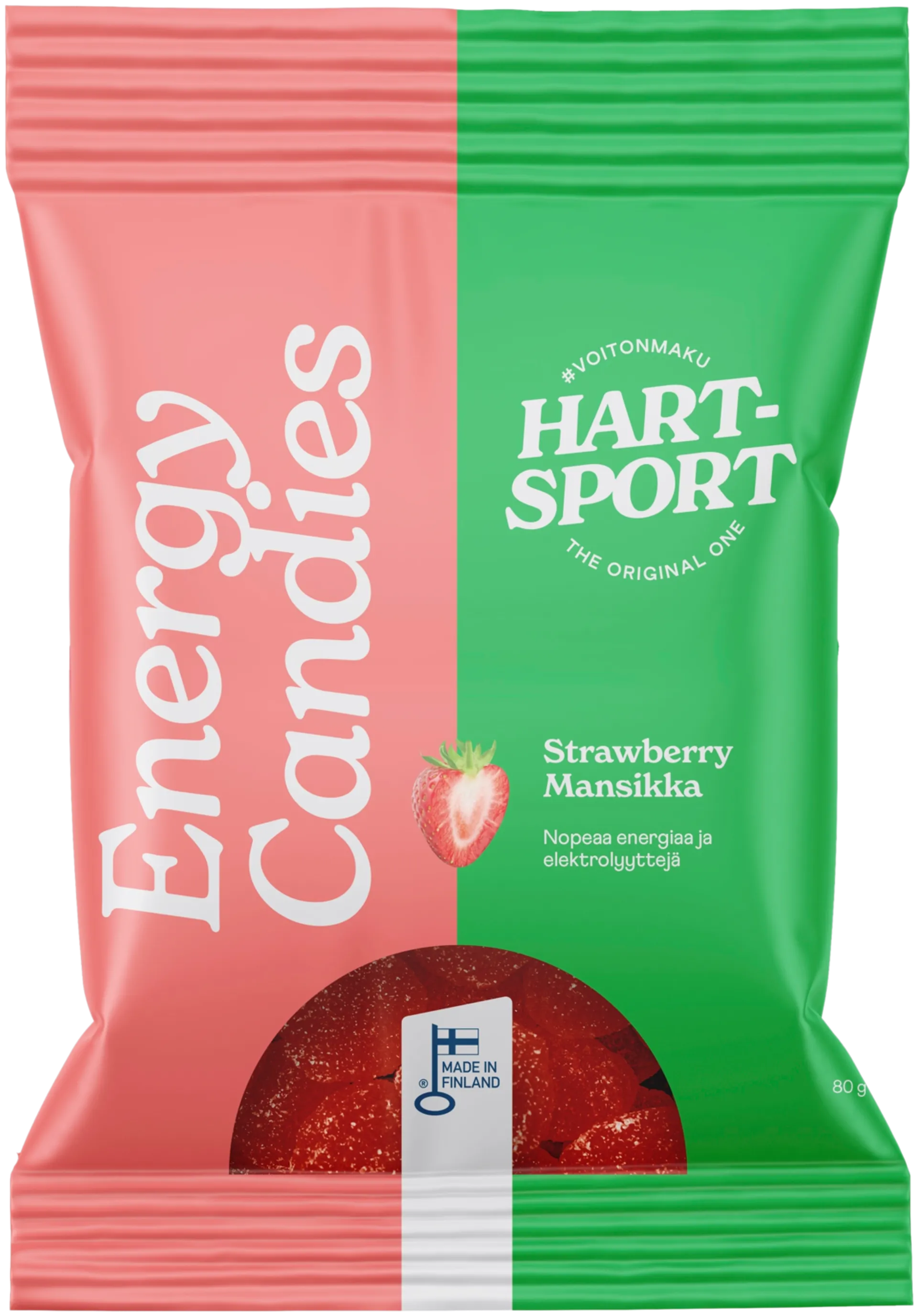 Hart-Sport Energy Candies Mansikka 80g