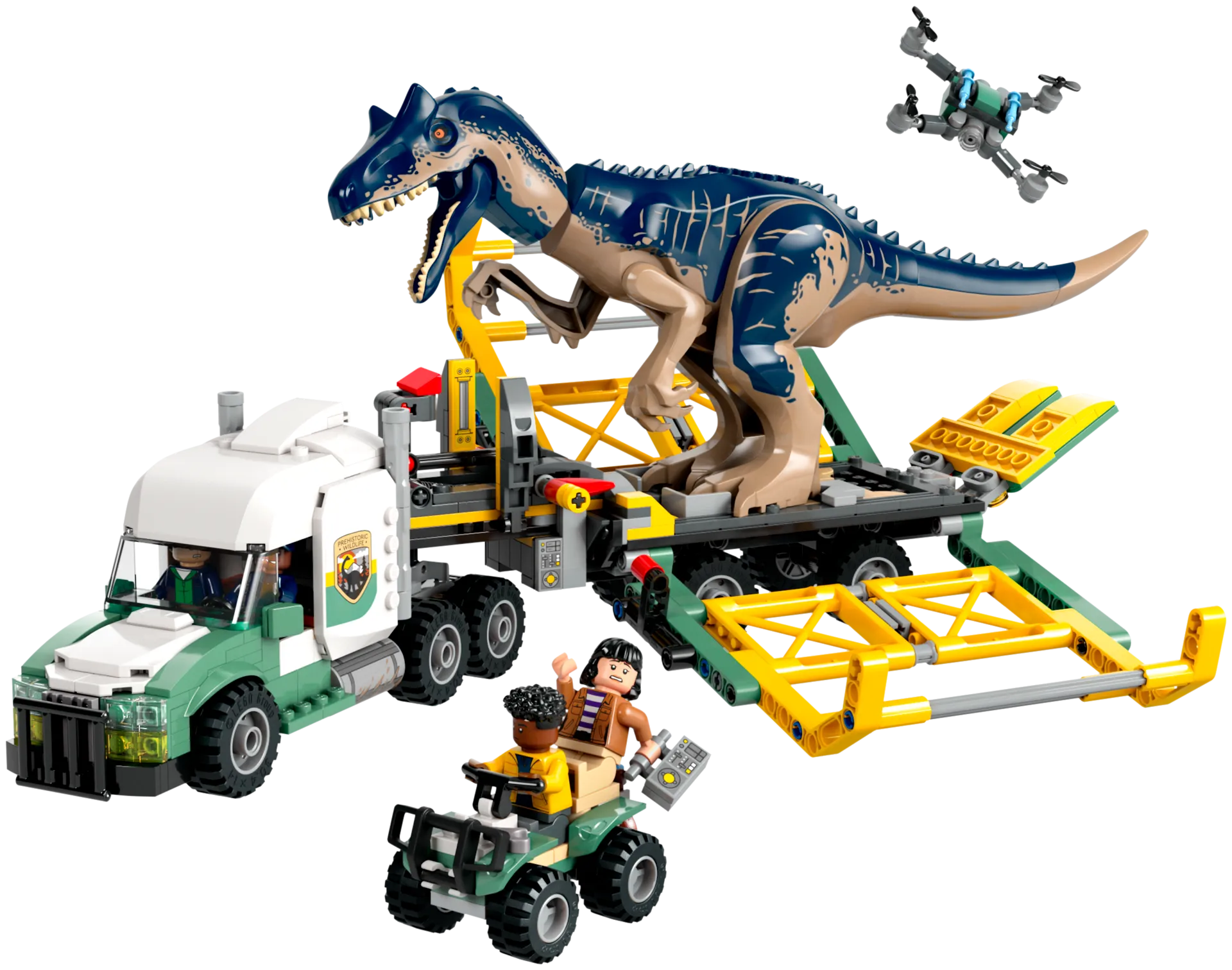 LEGO® Jurassic World 76966 - Dinosaurus-operaatiot: Allosaurus-rekka - 4