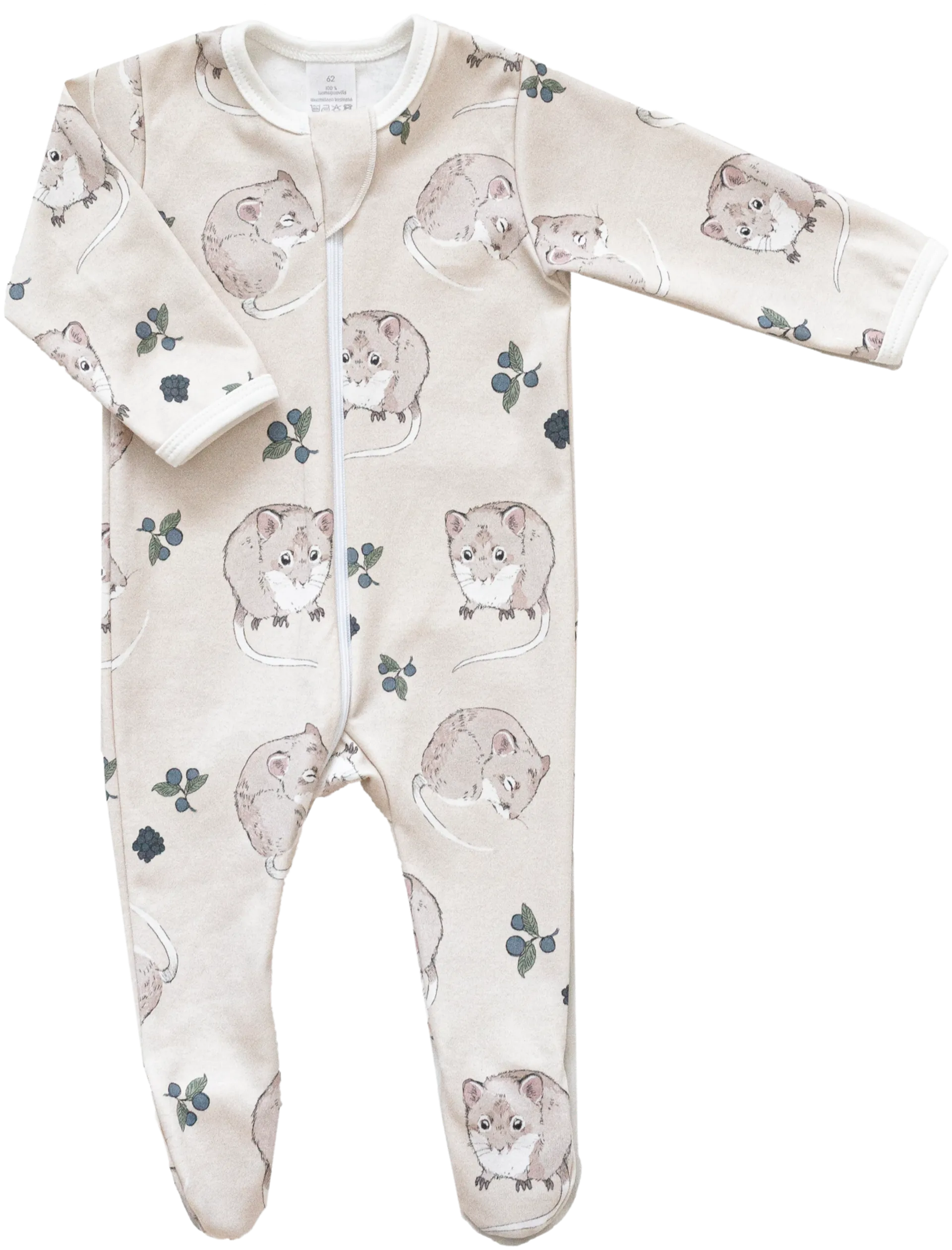 Hilla Clothing vauvojen unihaalari Pikku hiiri - KAURAMAITO