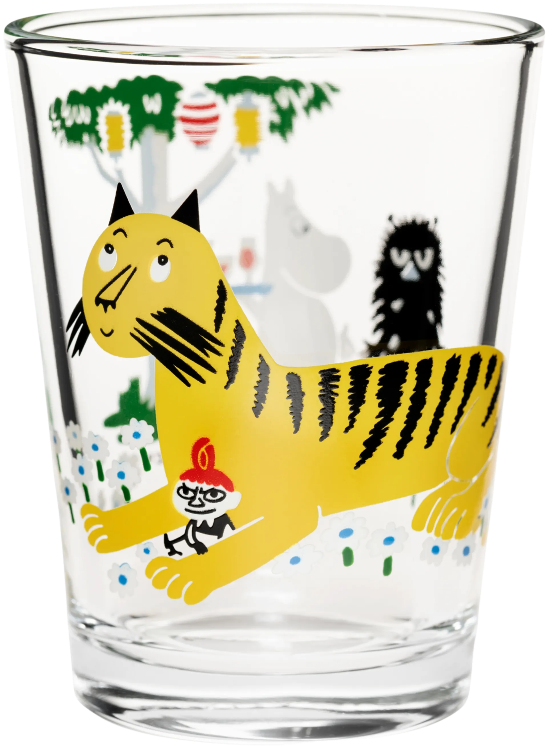 Moomin Arabia Finland Muumi juomalasi 22cl Puutarhajuhlat - 1