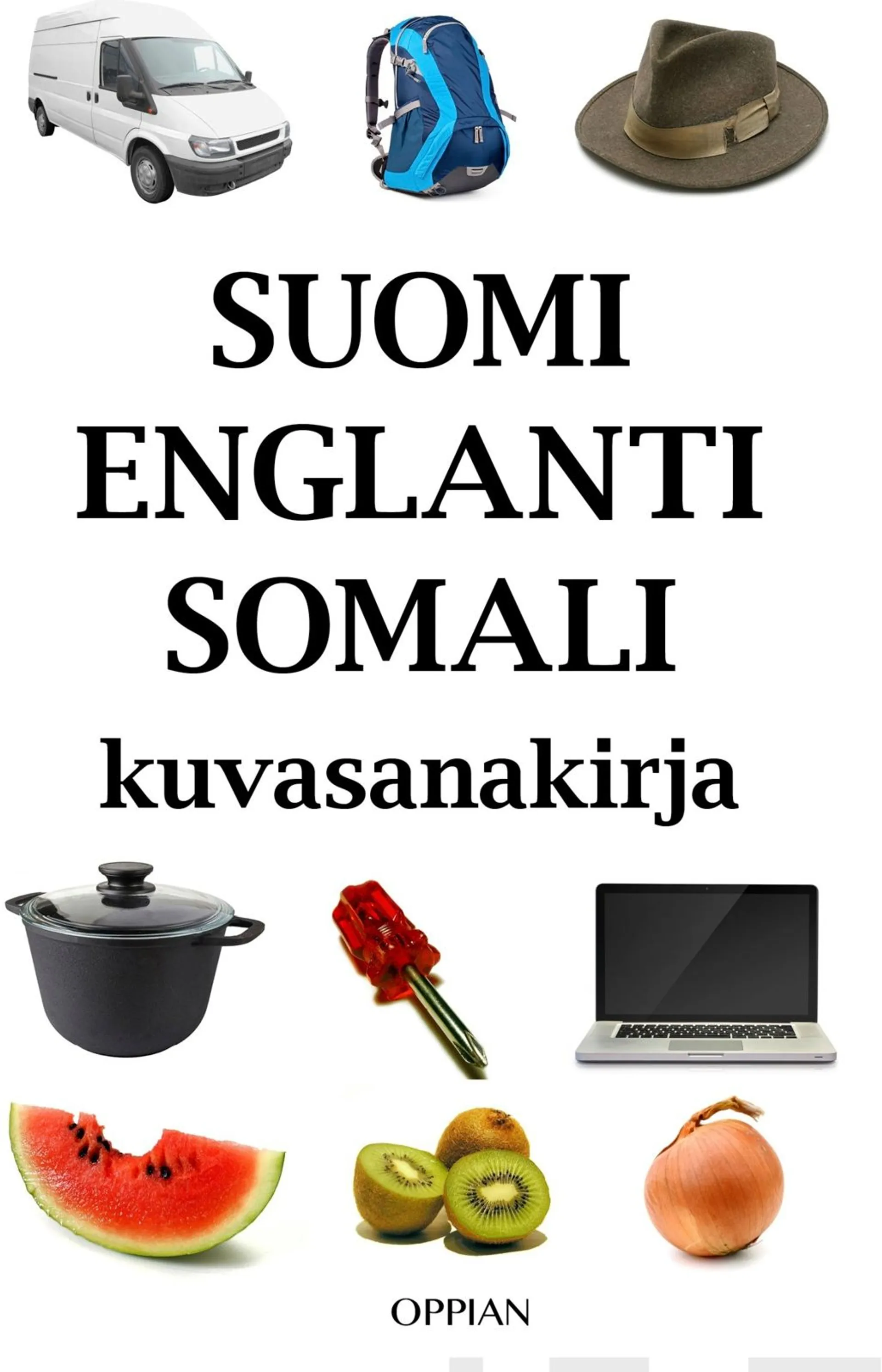 Kilpi, Suomi-englanti-somali kuvasanakirja