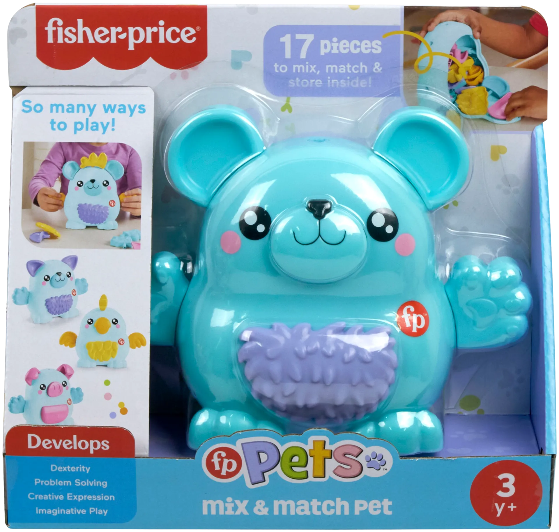 Fisher-Price Pet Pals Mix n' Matchimals muunneltava eläinhahmo - 9