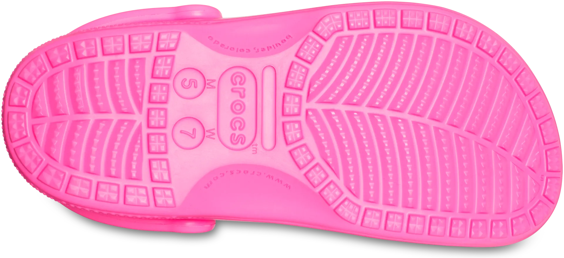 Crocs Baya naisten pistokas - Electric pink - 6
