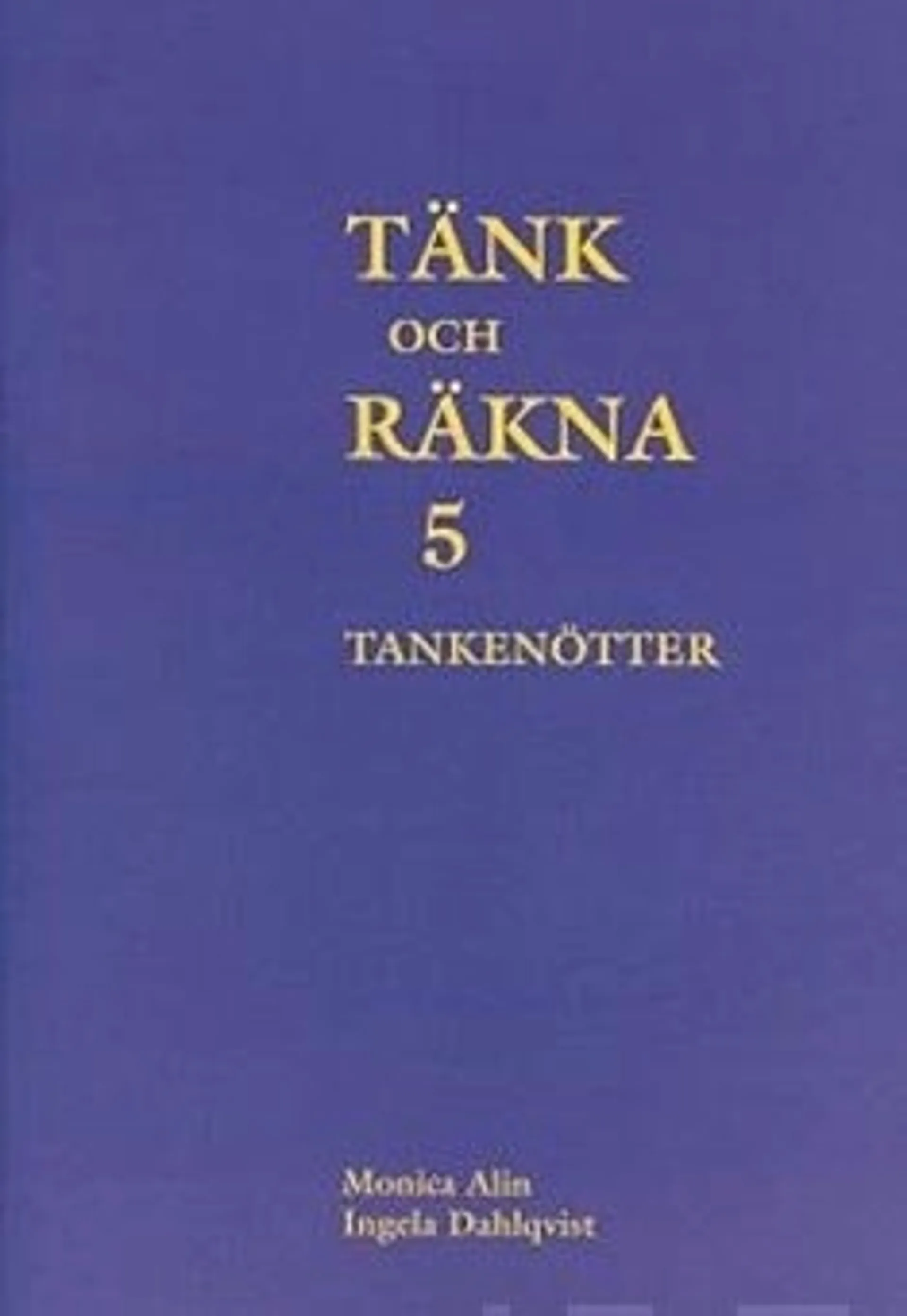 Tänk och räkna 5