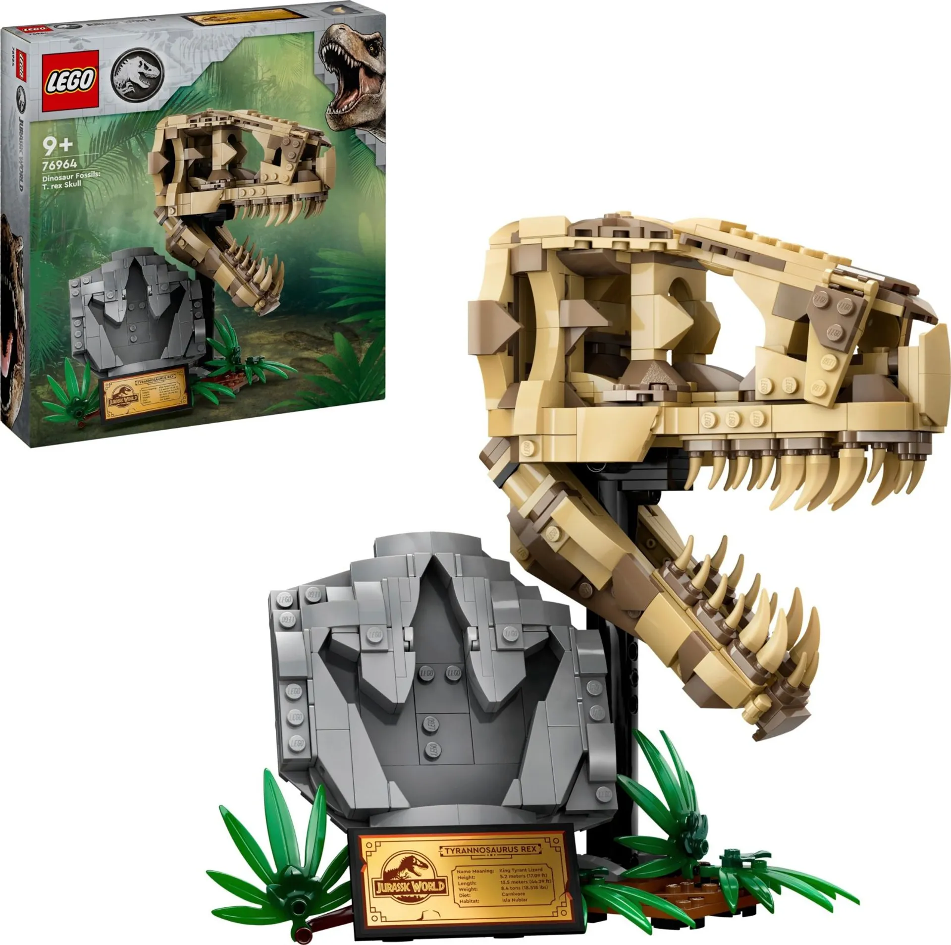LEGO® Jurassic World 76964 Dinosaurusfossiilit: T. rexin pääkallo - 3