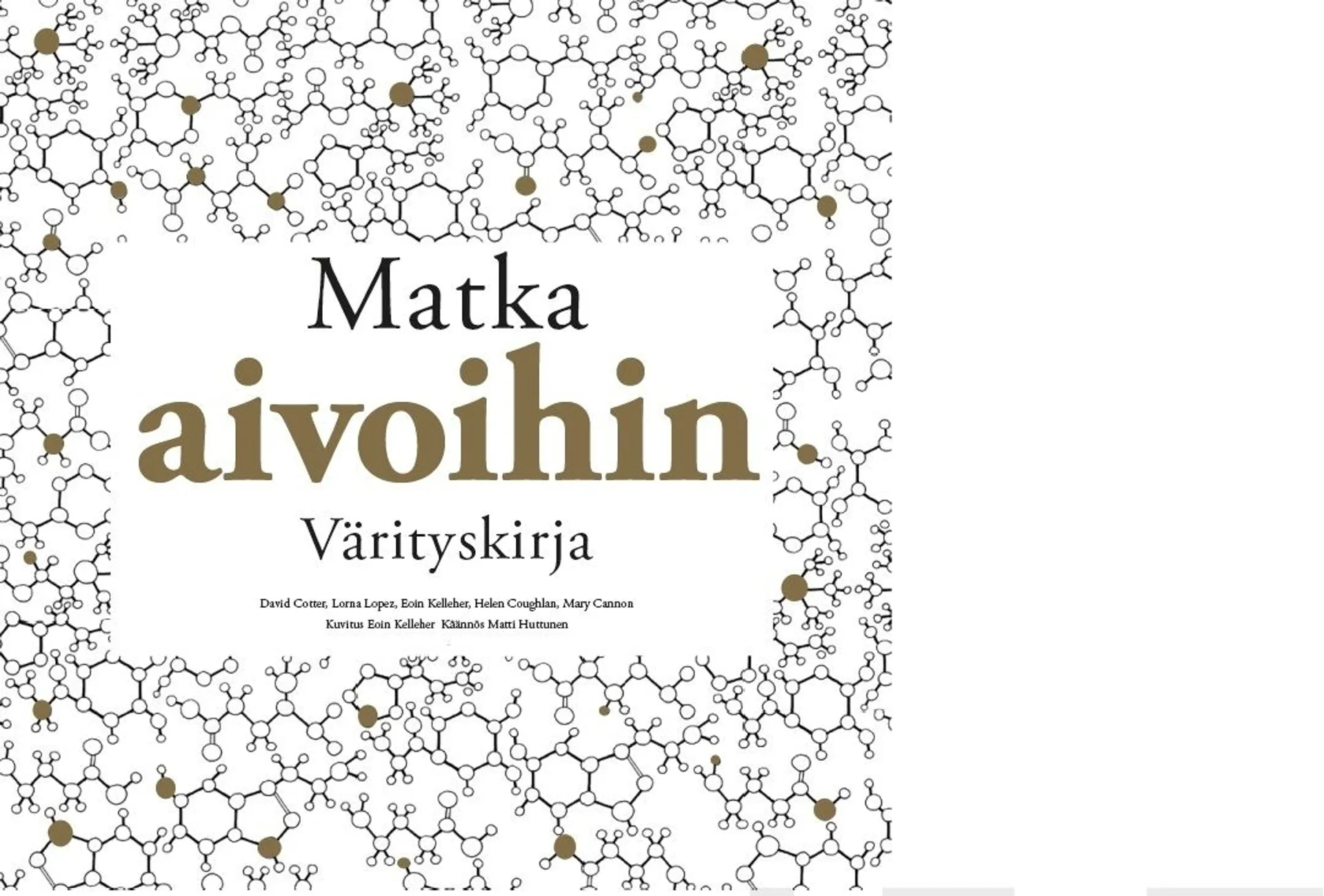 Cotter, Matka aivoihin - Värityskirja