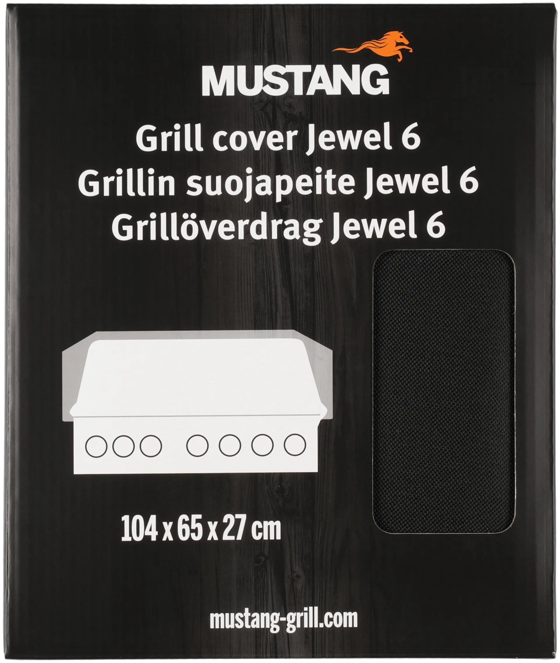 Mustang Grillin suojapeite Jewel 6 - 2