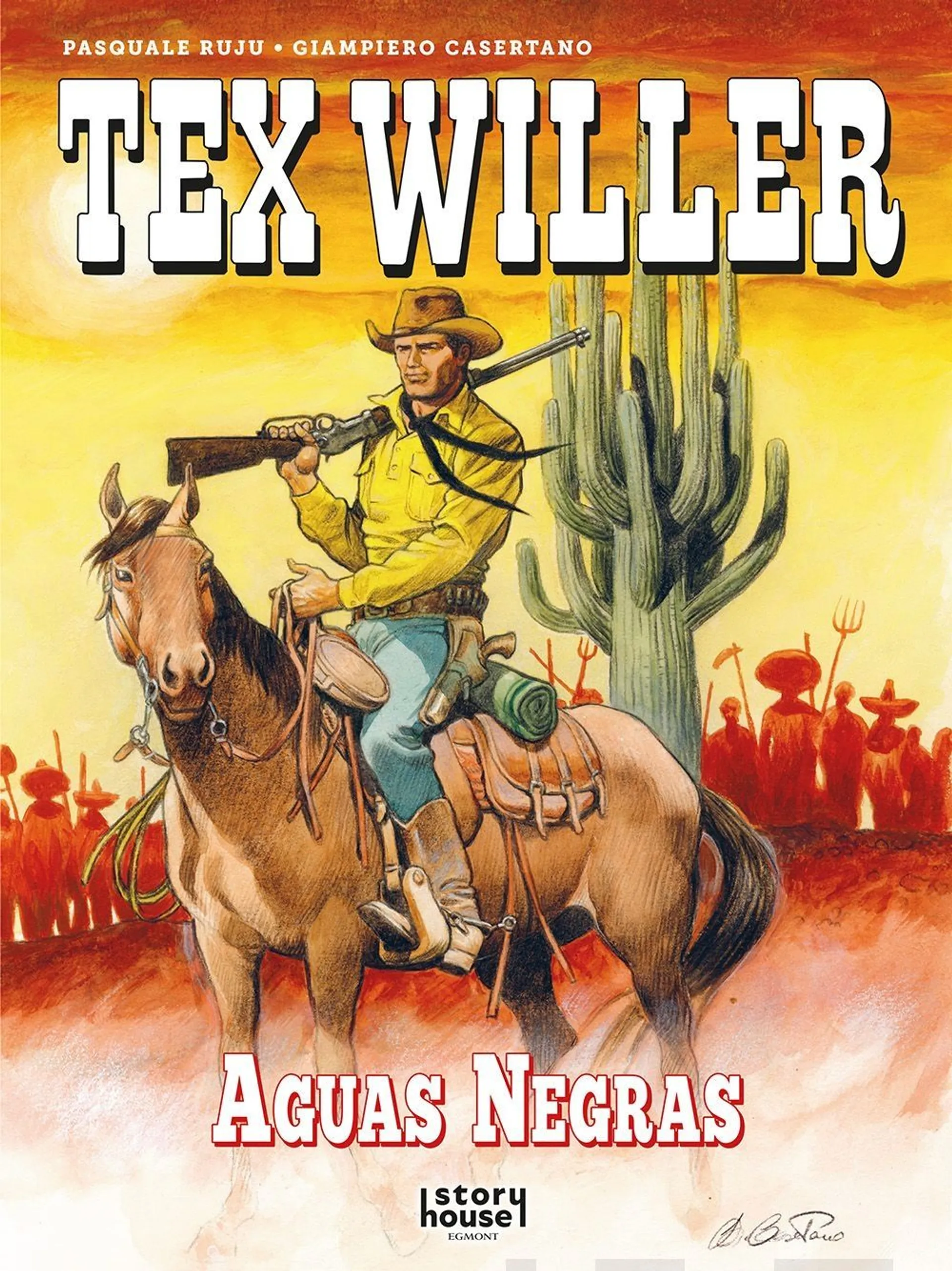Ruju, Tex Willer Värialbumi 4: Aguas Negras