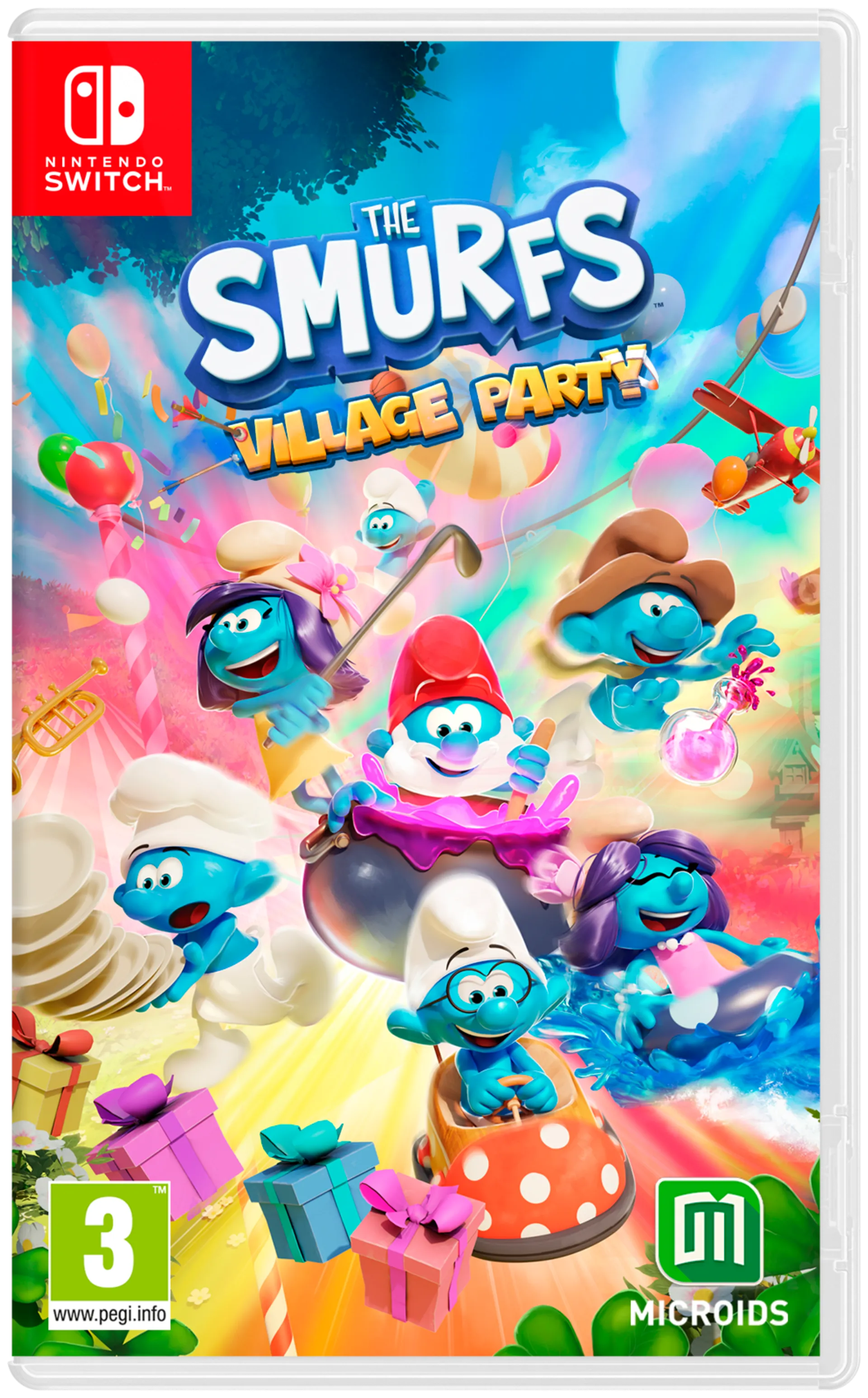 Microids Switch The Smurfs Village Party