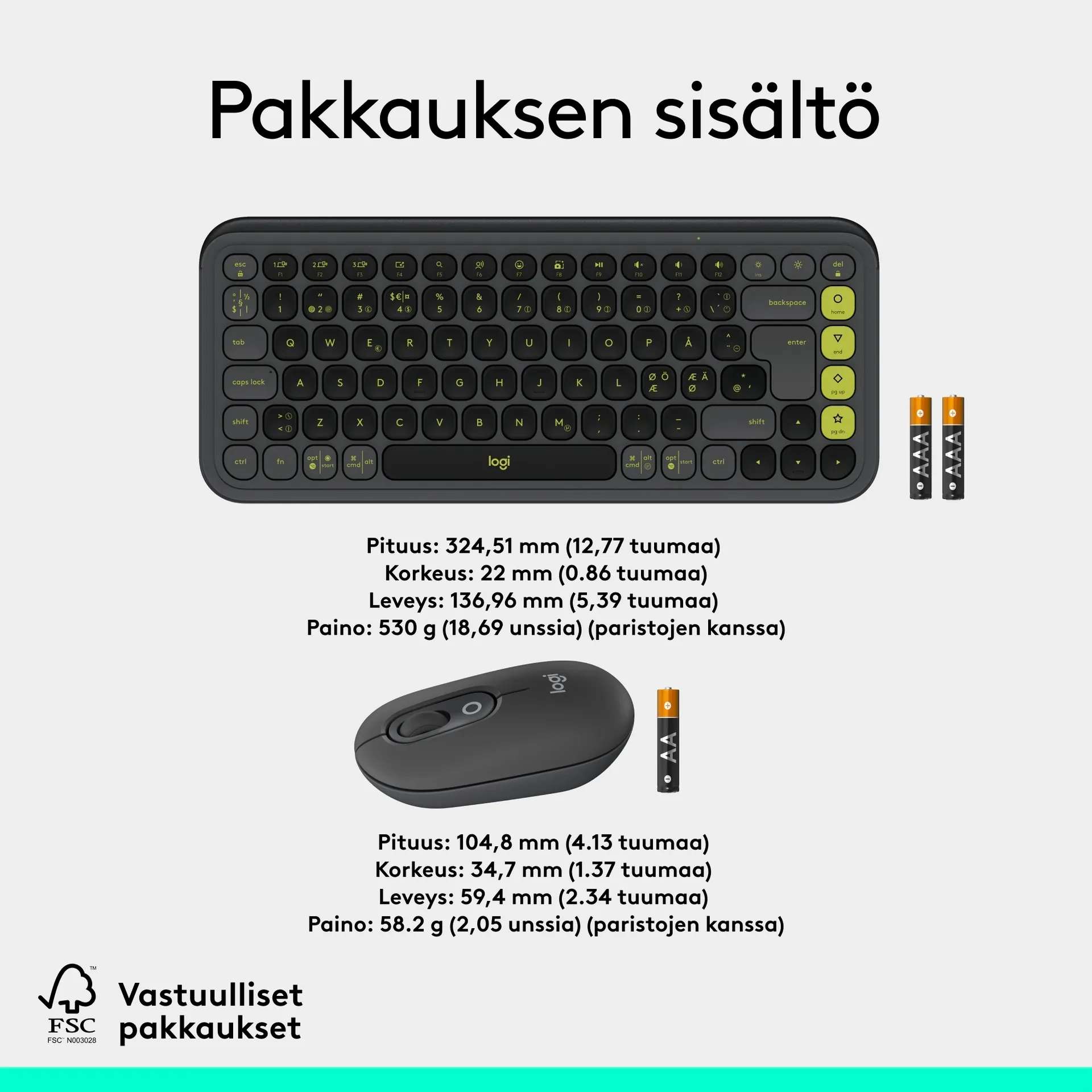 LOGITECH Pop Icon Combo - GRAPHITE - 5