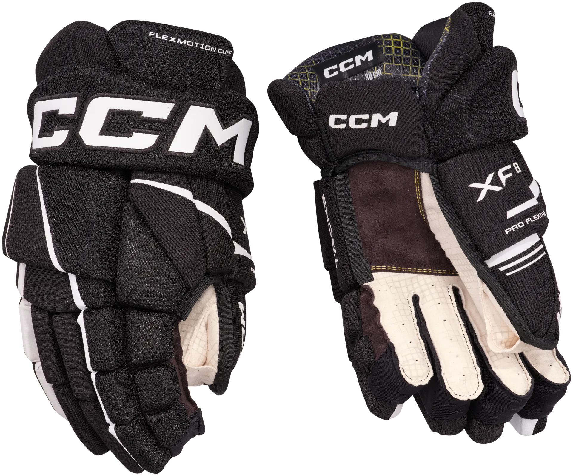 CCM Tacks XF 80 JR Jääkiekkohanskat - BLACK - 1