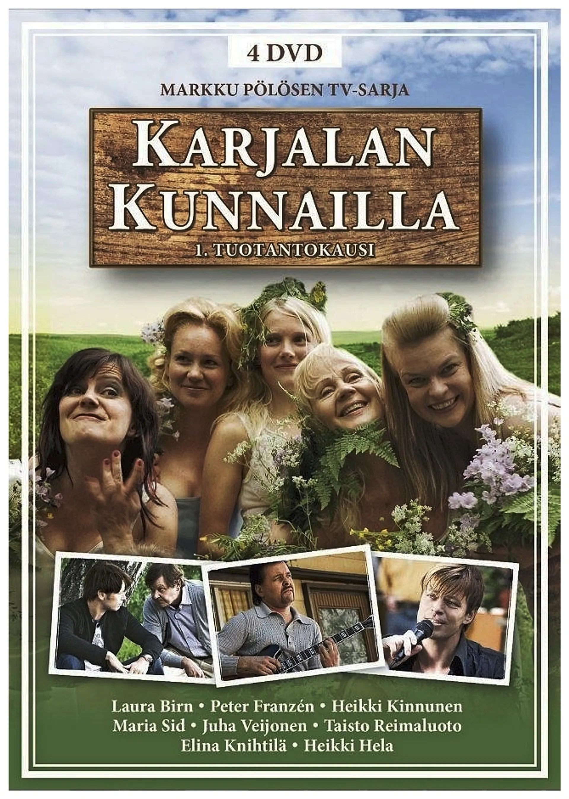 Karjalan kunnailla 1. tuotantokausi 4DVD