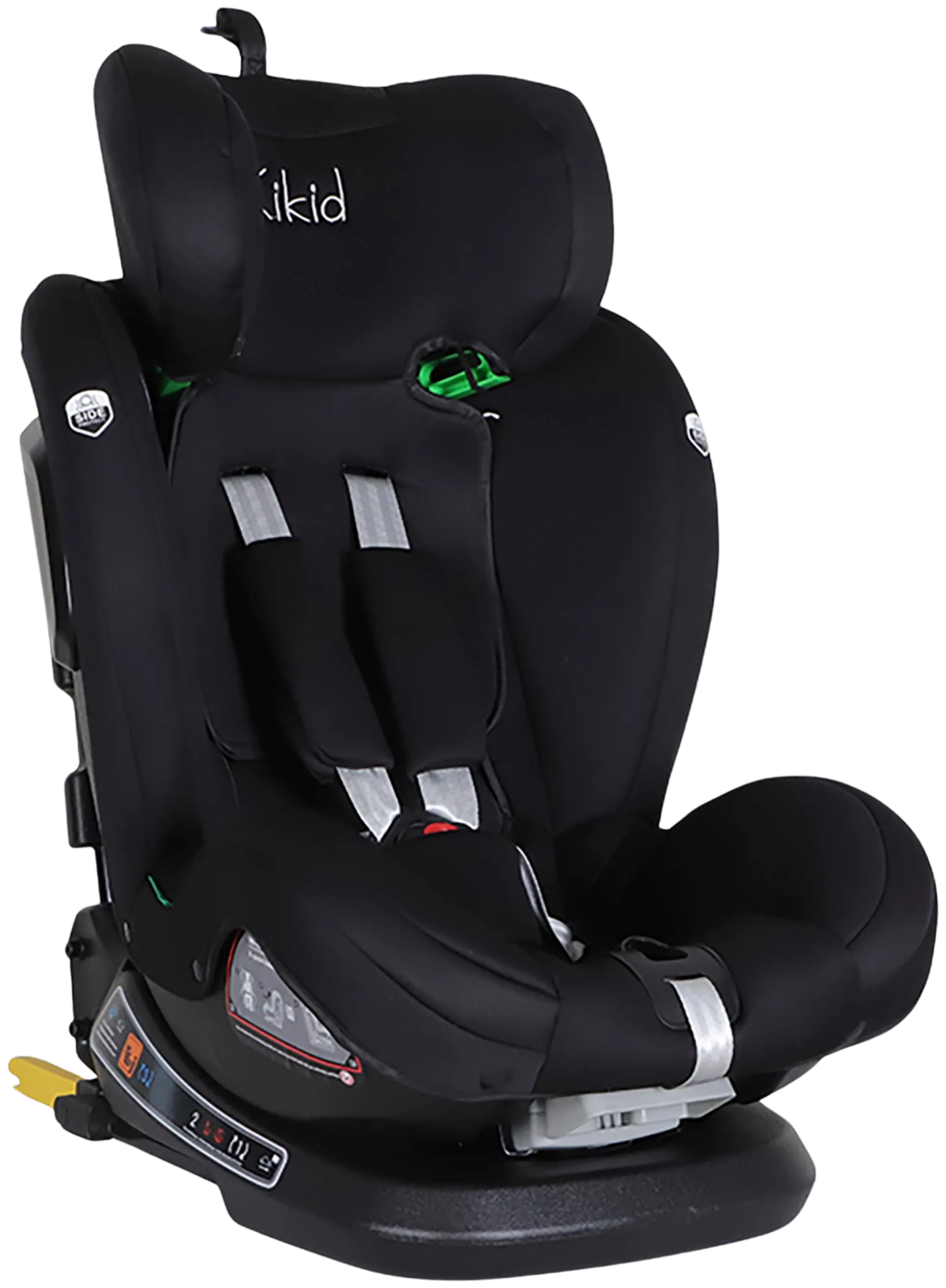 Kikid Turvaistuin Premium 40-150cm i-Size 360 ISOFIX R129, musta - 4