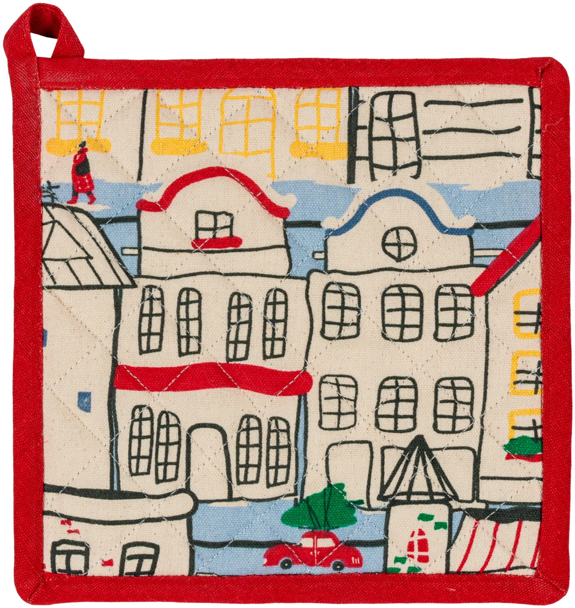 House patalappu Winter town 22 x 22 cm - 1