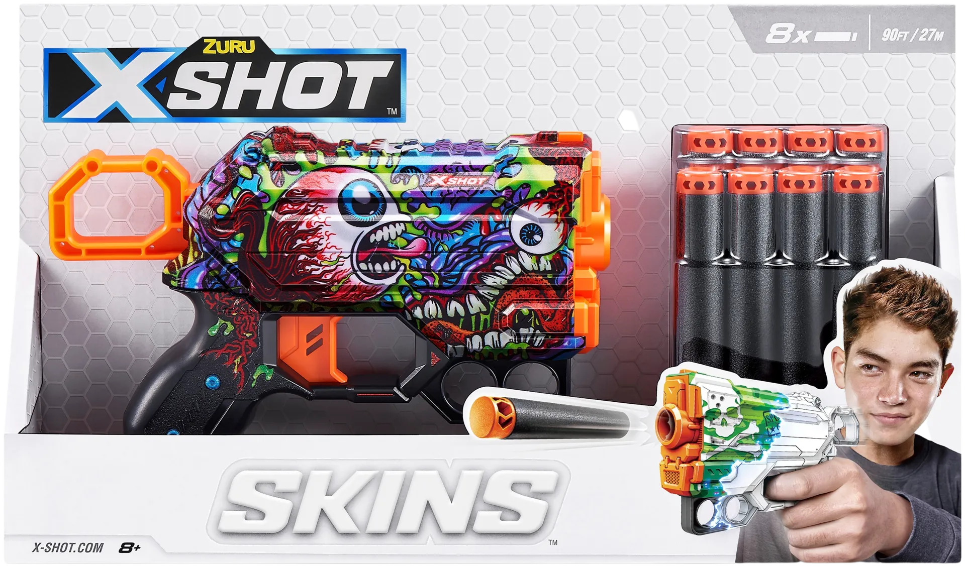 X-Shot leikkiase Skins Menace - 6