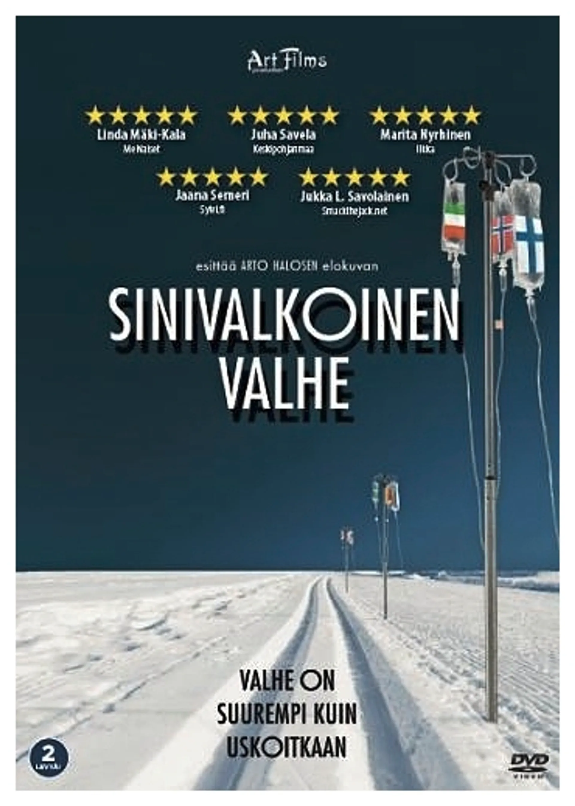 Sinivalkoinen valhe 2DVD