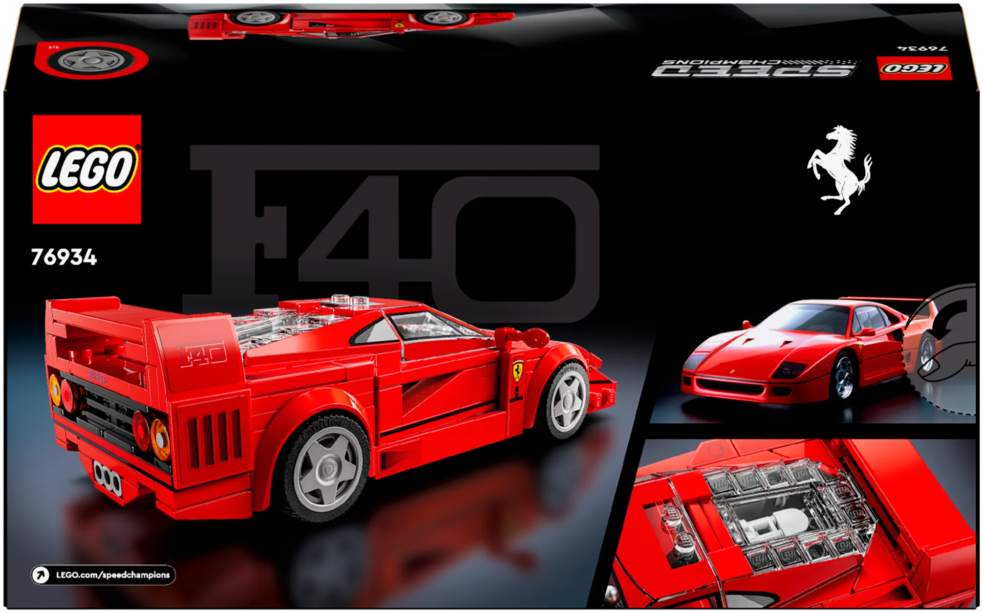 LEGO® Speed Champions 76934 Ferrari F40 ‑superauto - 3