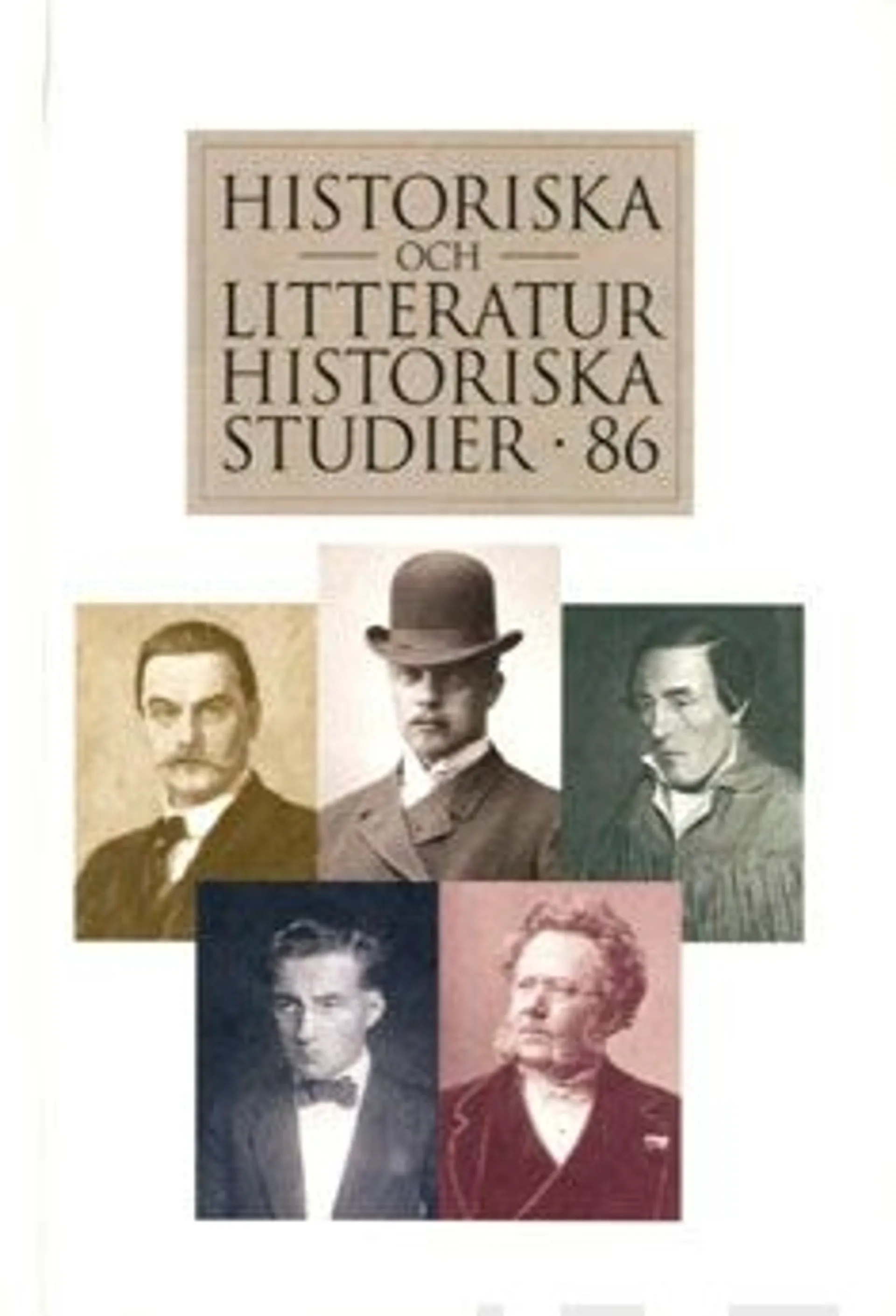 Historiska och litteraturhistoriska studier 86