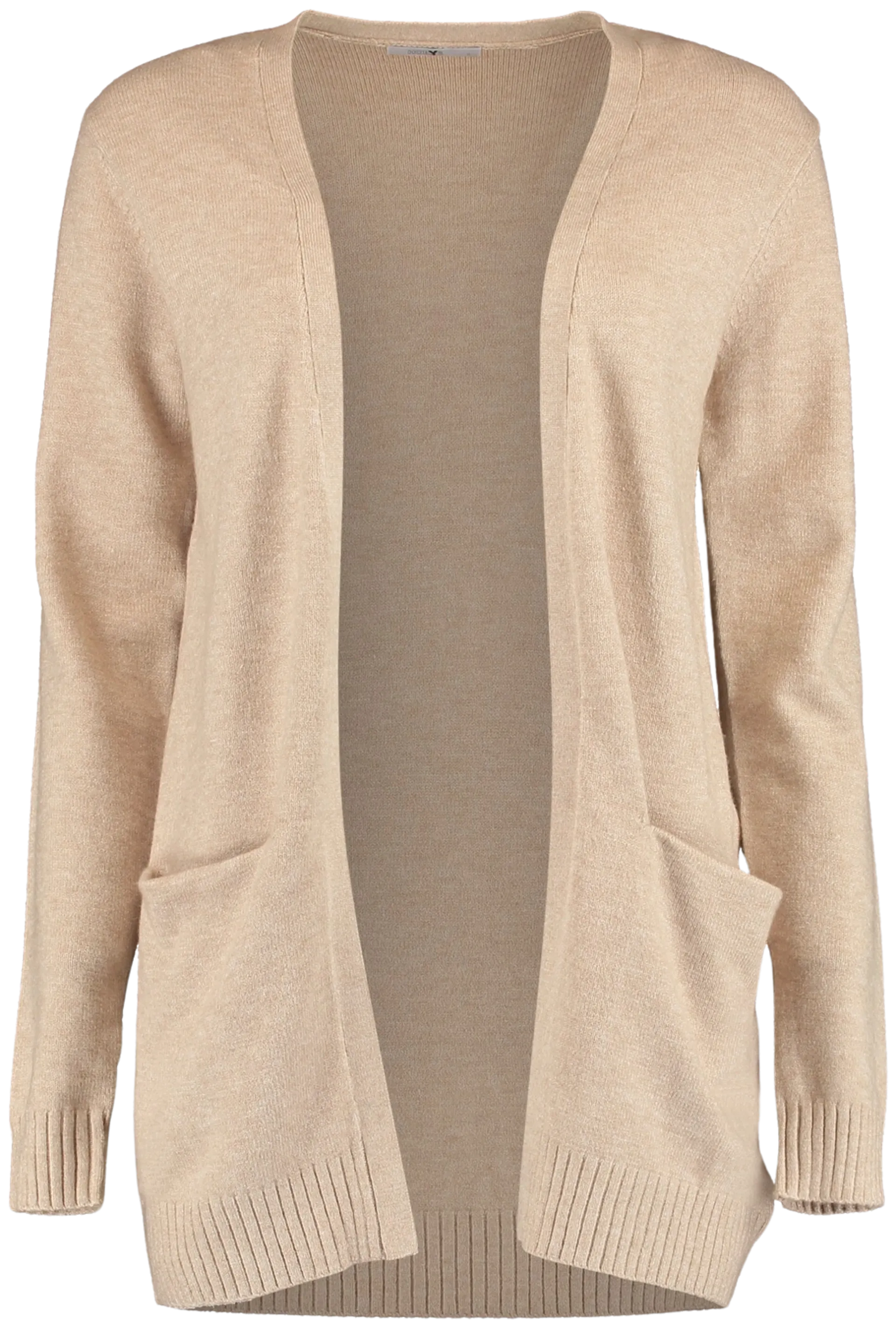 Hailys naisten neuletakki Stacy COK-PO22 - beige marl - 1