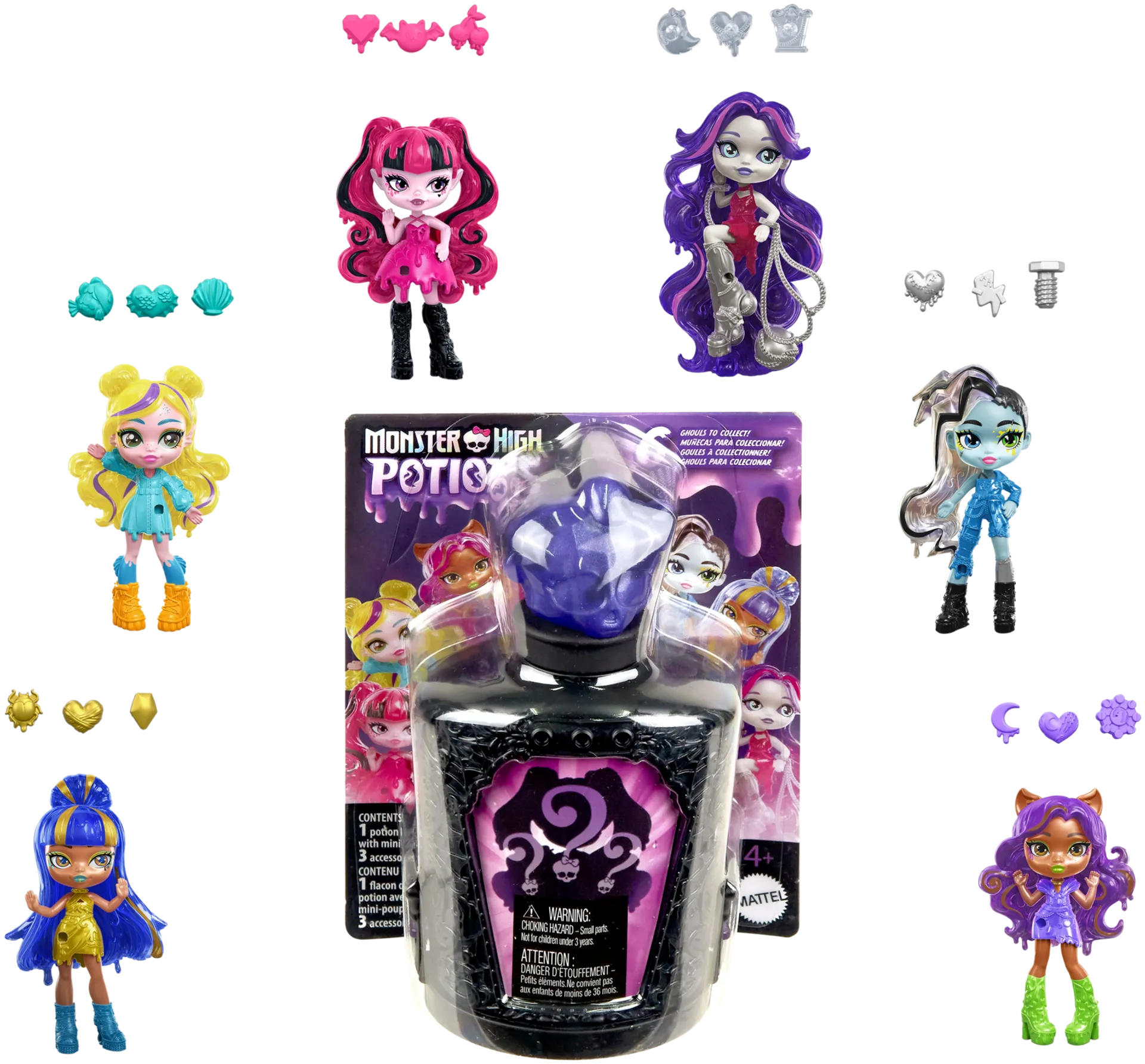 Monster High Potions minikokoinen nukke - 1