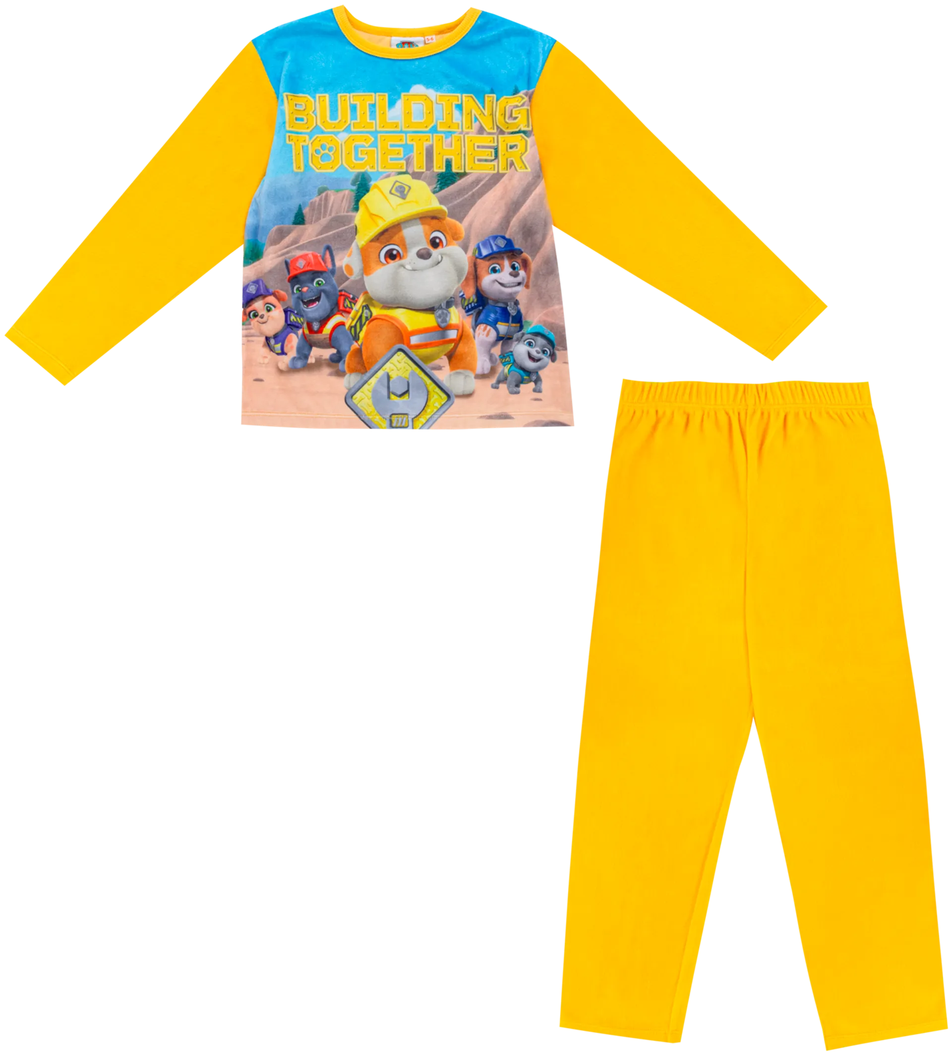 Nickelodeon lasten veloursetti Paw Patrol I1964885 - Yellow - 1