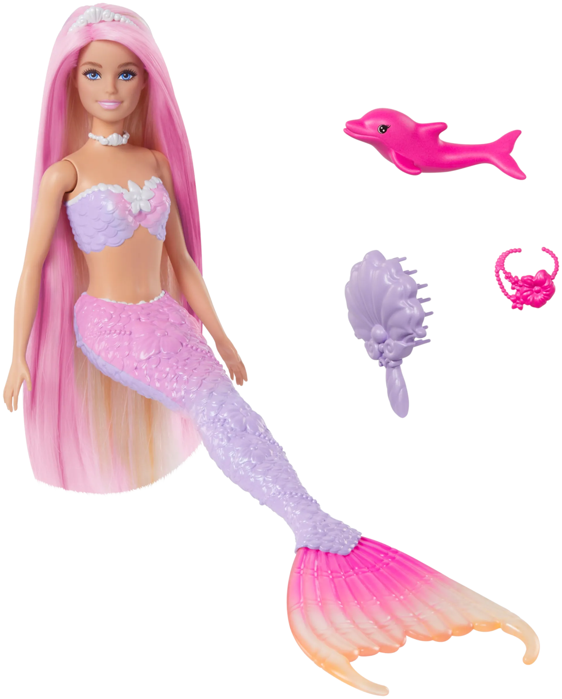 Barbie Feature Mermaid väriävaihtava merenneitonukke - 2
