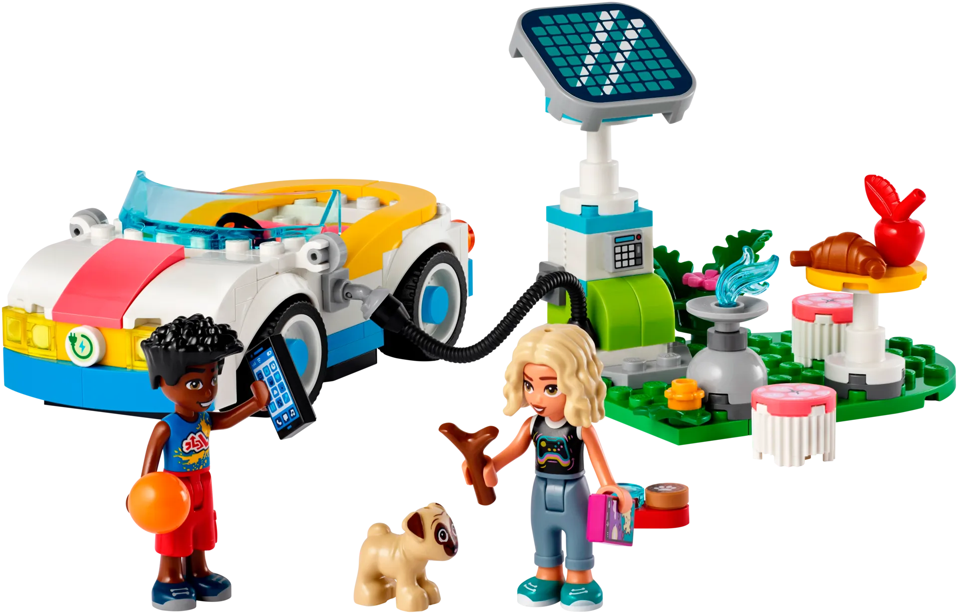 LEGO Friends 42609 Sähköauto ja latausasema - 4