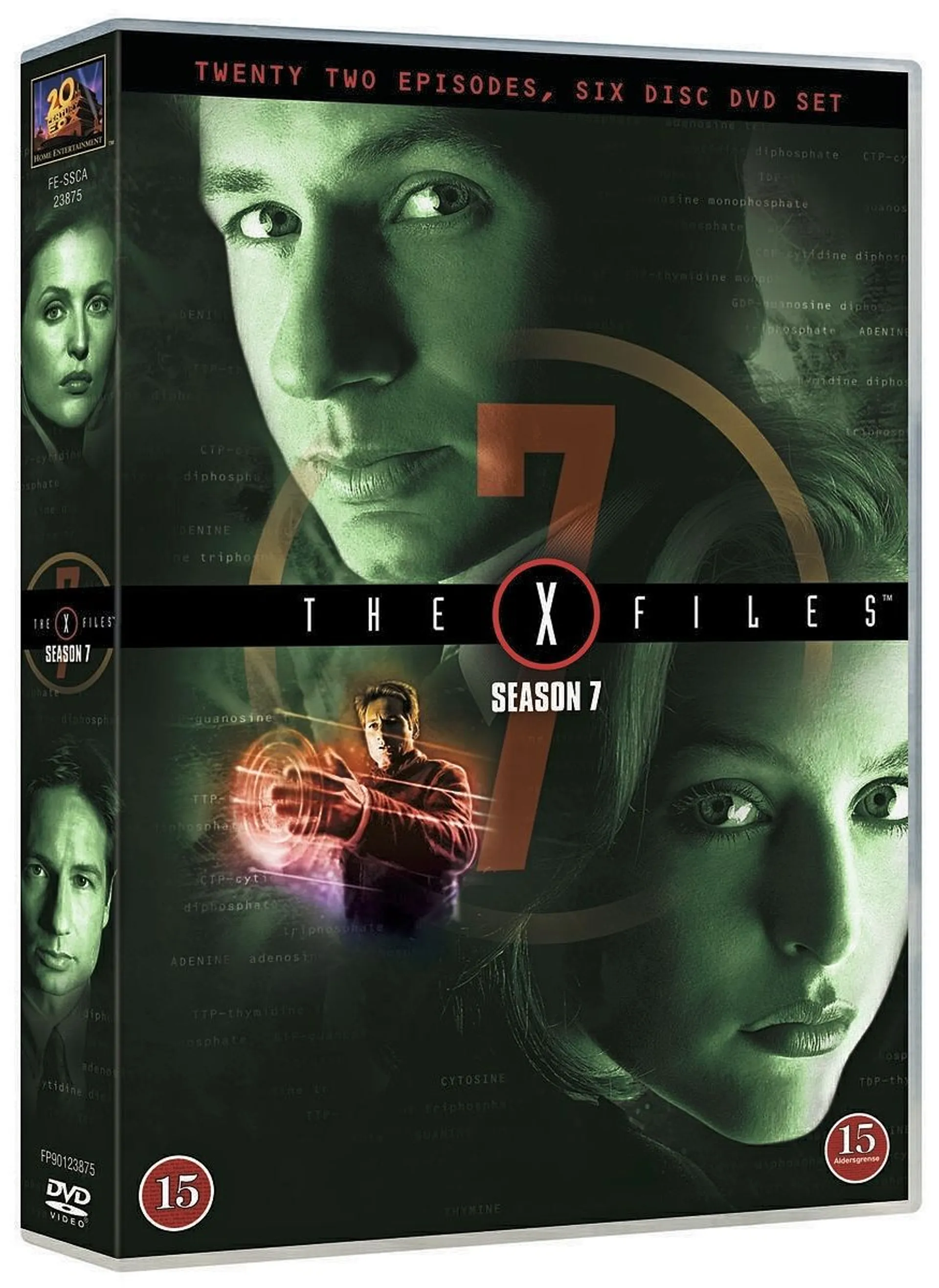 X-Files 7. tuotantokausi 6DVD