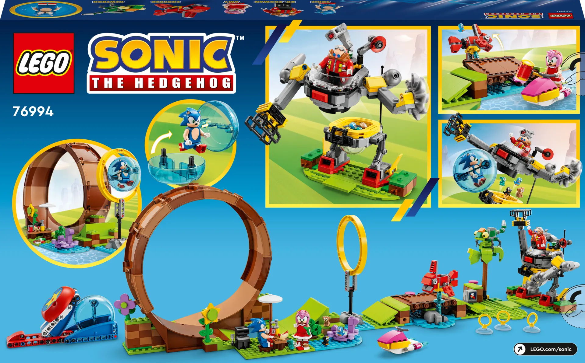 LEGO® Sonic 76994 Sonicin vihreän kukkulan silmukkahaaste - 2