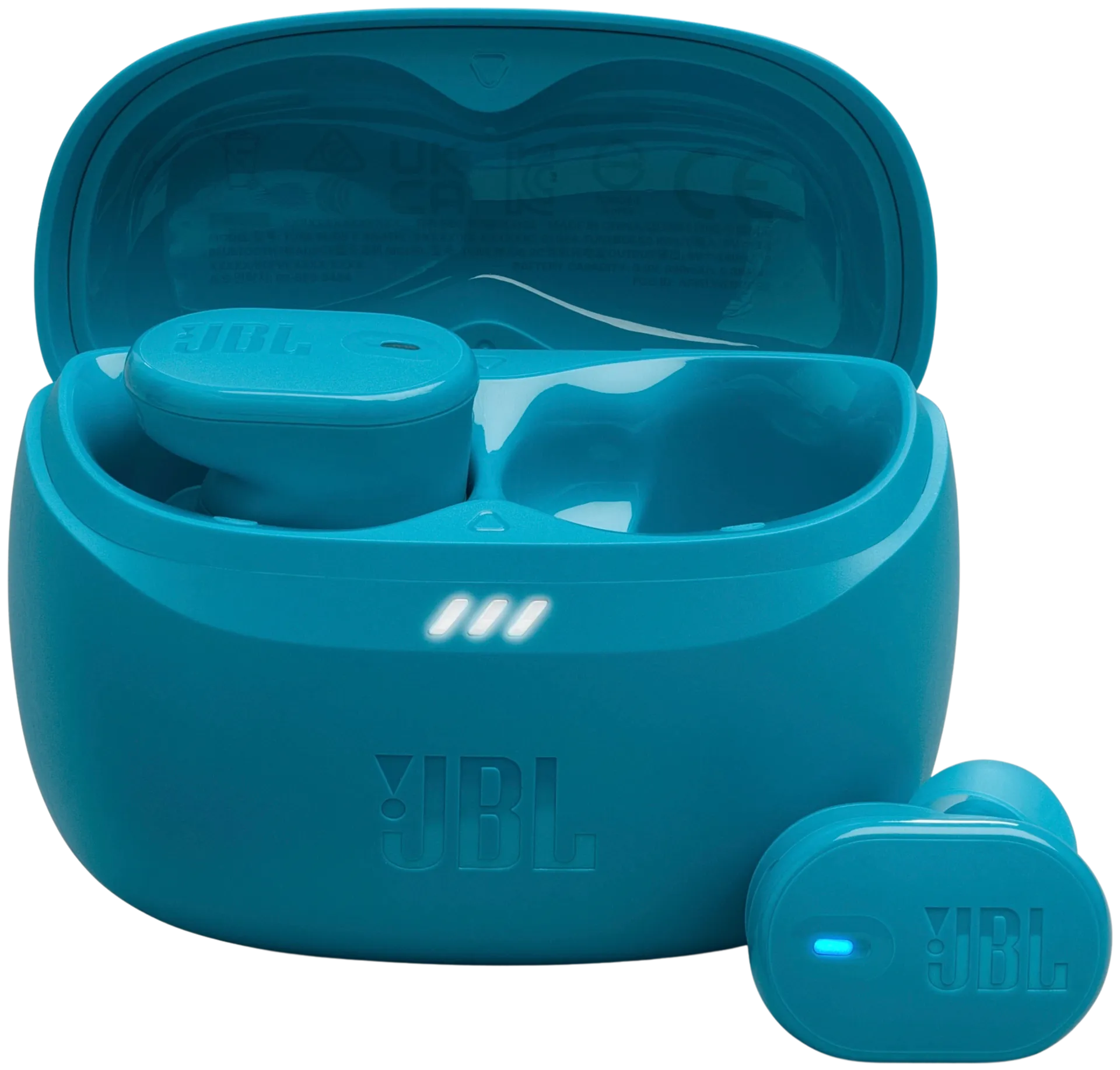 JBL Bluetooth vastamelunappikuulokkeet Tune Buds 2 turkoosi - 1