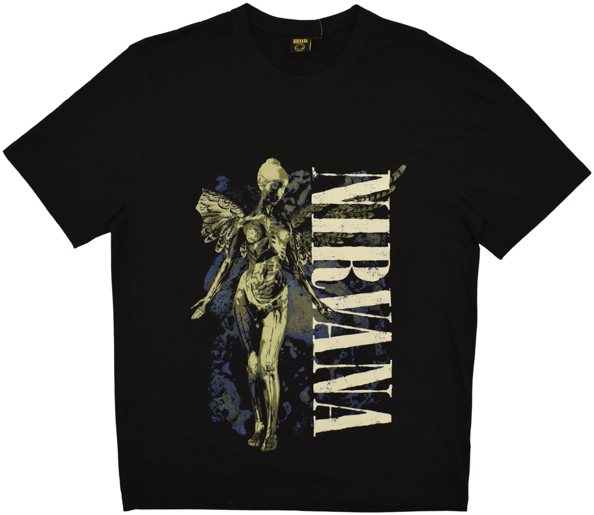 Nirvana miesten t-paita - MUSTA