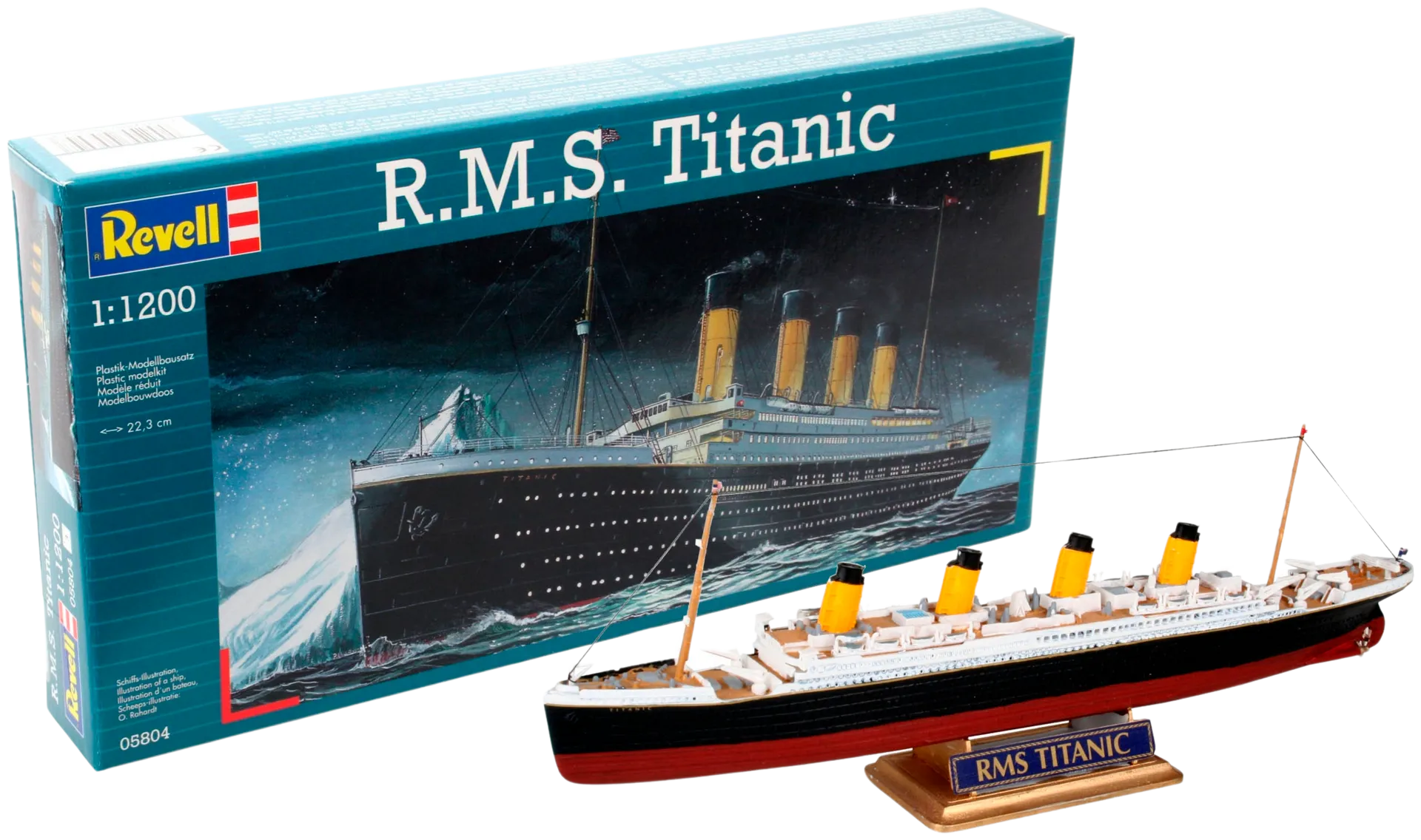 Revell Model Set R.M.S. Titanic 1:1200 laivan pienoismalli - 1