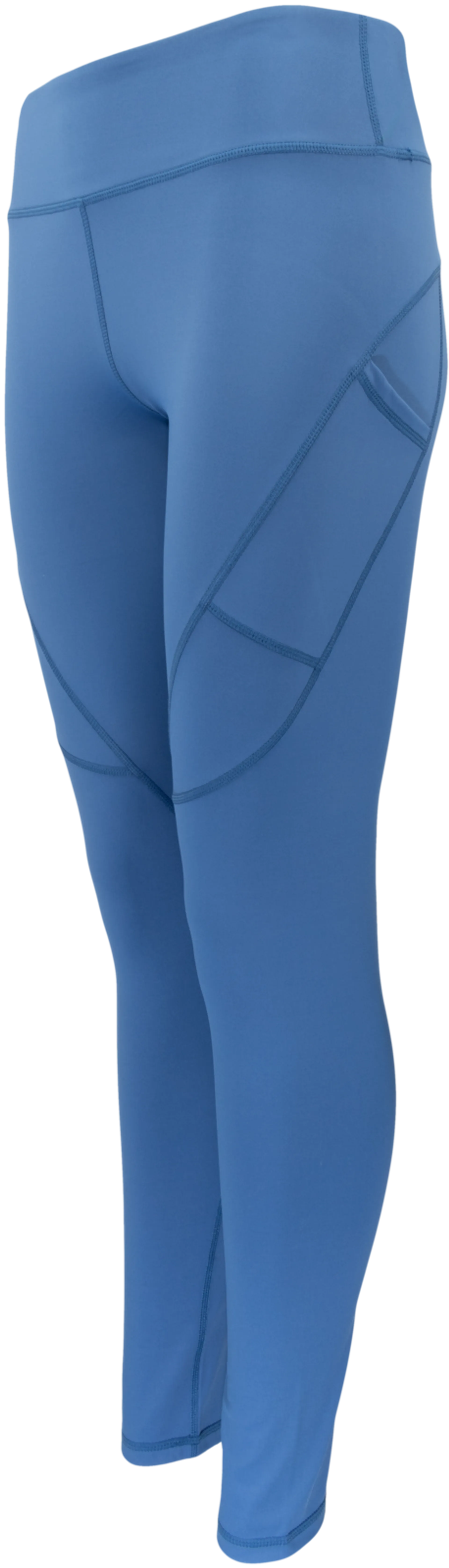 Danskin naisten treenitrikoot sivutaskuilla DPS24026 - dutch blue - 2