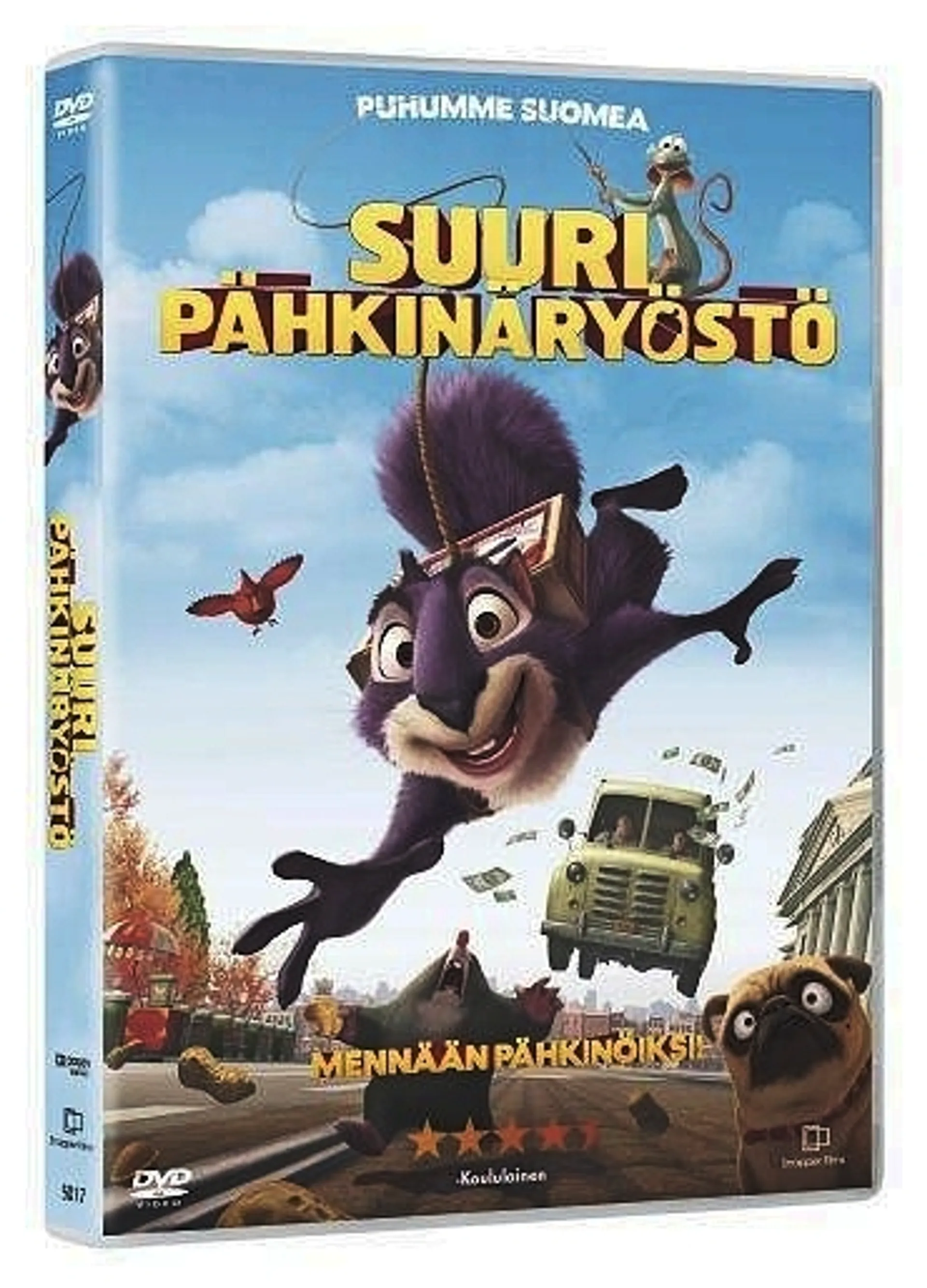 Suuri pähkinäryöstö DVD